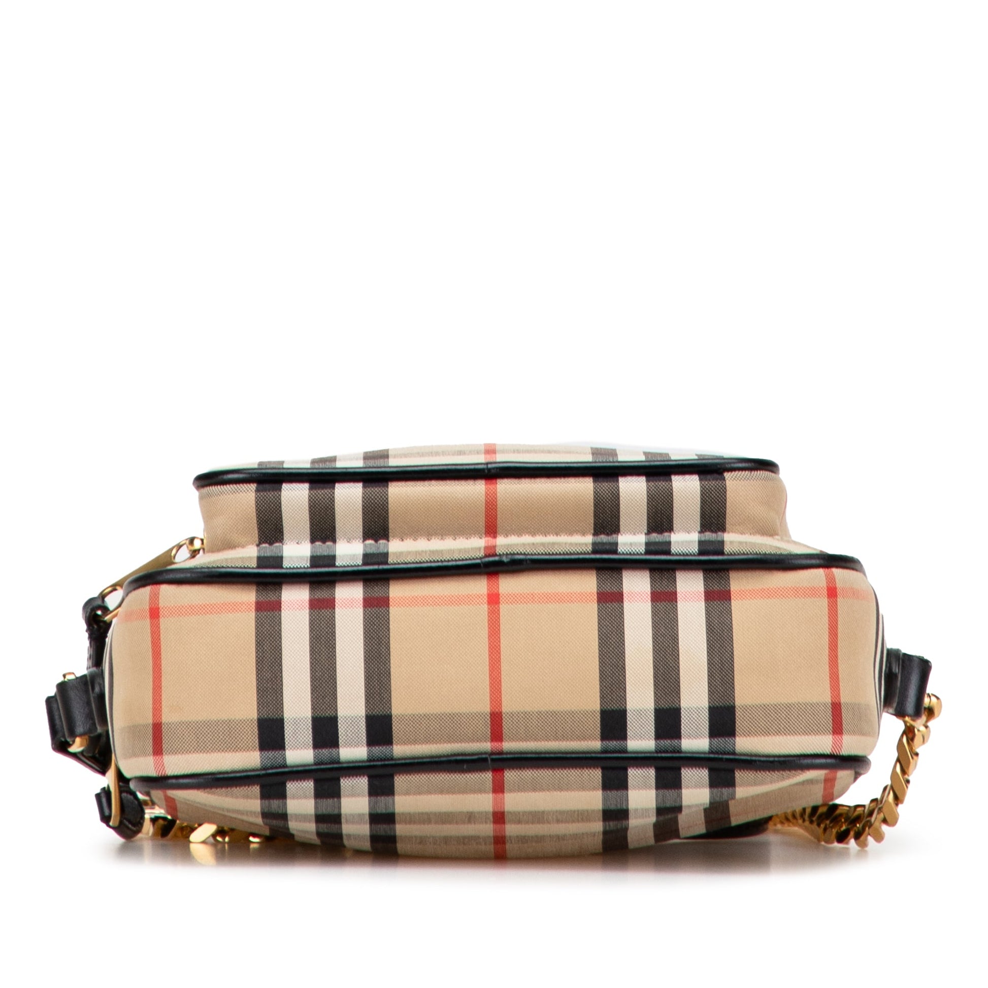 Burberry House Check Canvas Camera Bag