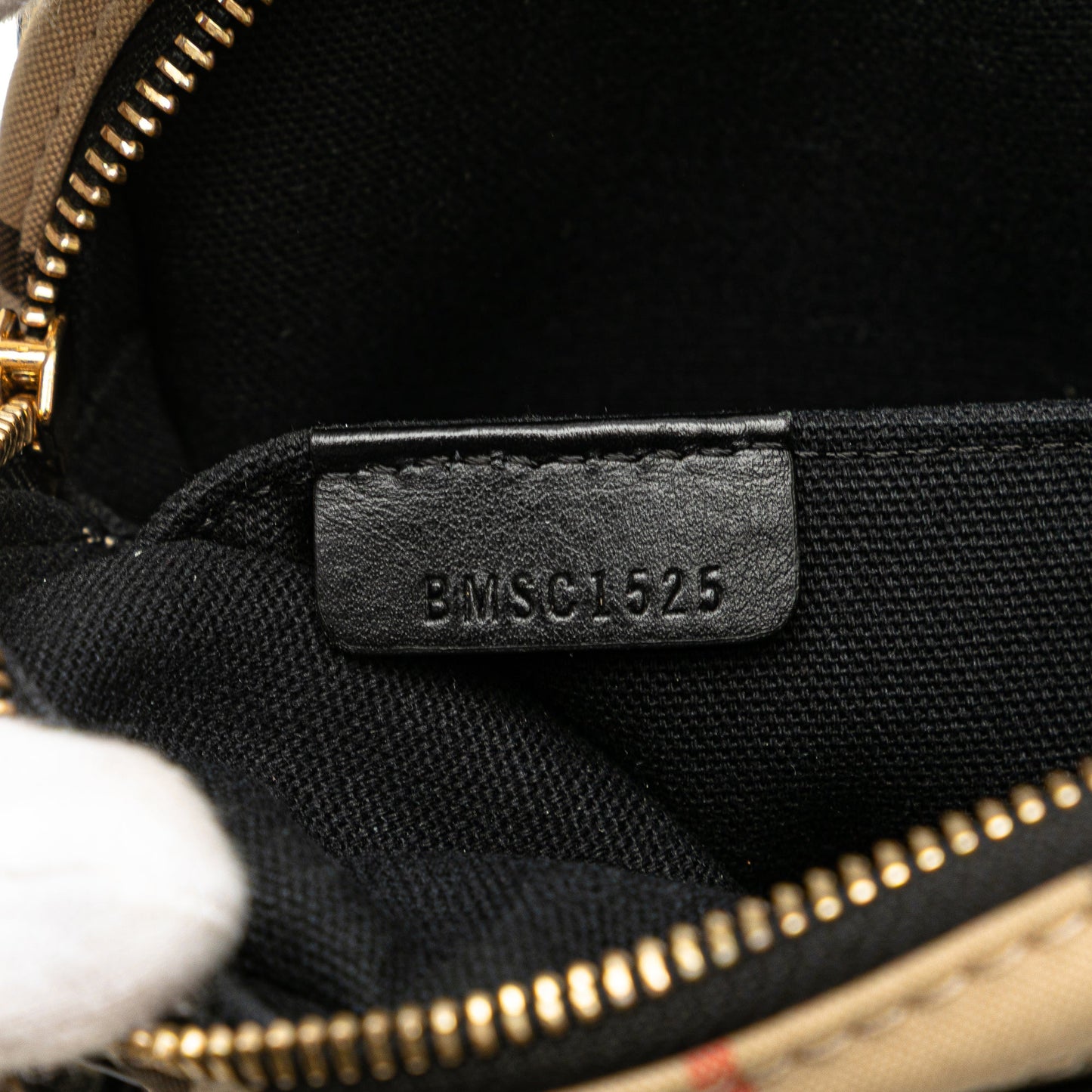 Burberry House Check Canvas Camera Bag