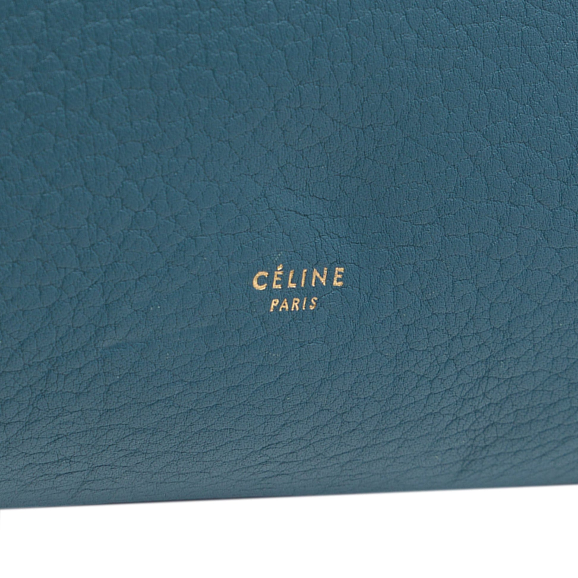 Celine Small Grained Calfskin Tie Knot Tote