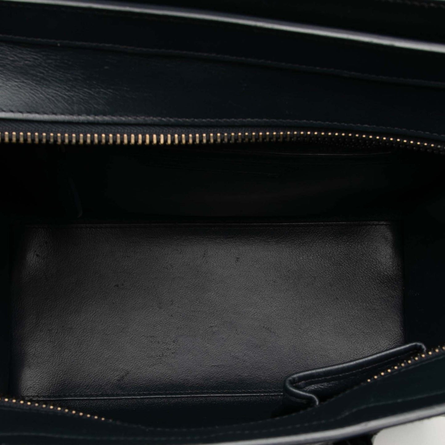 Celine Micro Tricolor Leather Luggage Tote
