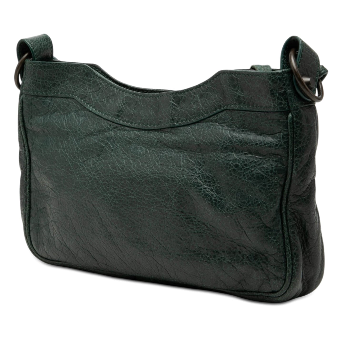 Balenciaga Lambskin Motocross Classic Hip Crossbody