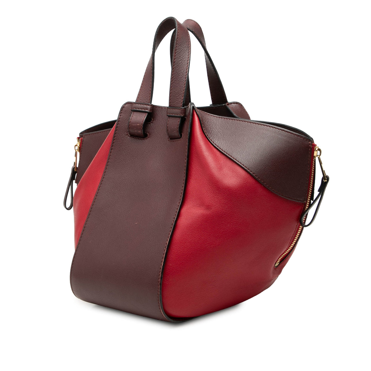 LOEWE Small Bicolor Calfskin Hammock Bag