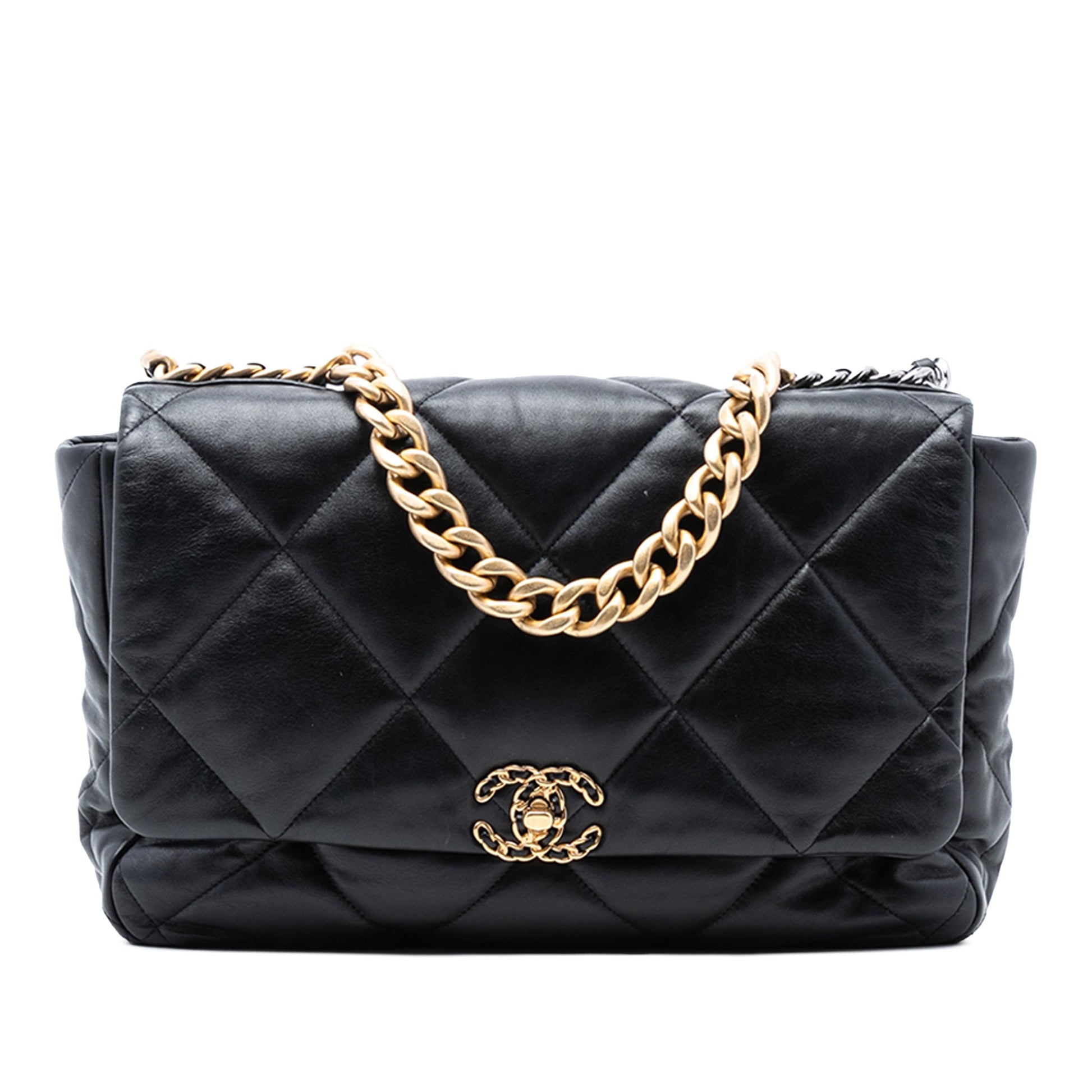 Chanel Maxi Lambskin 19 Flap
