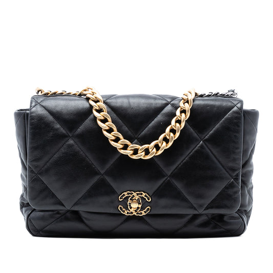 Chanel Maxi Lambskin 19 Flap