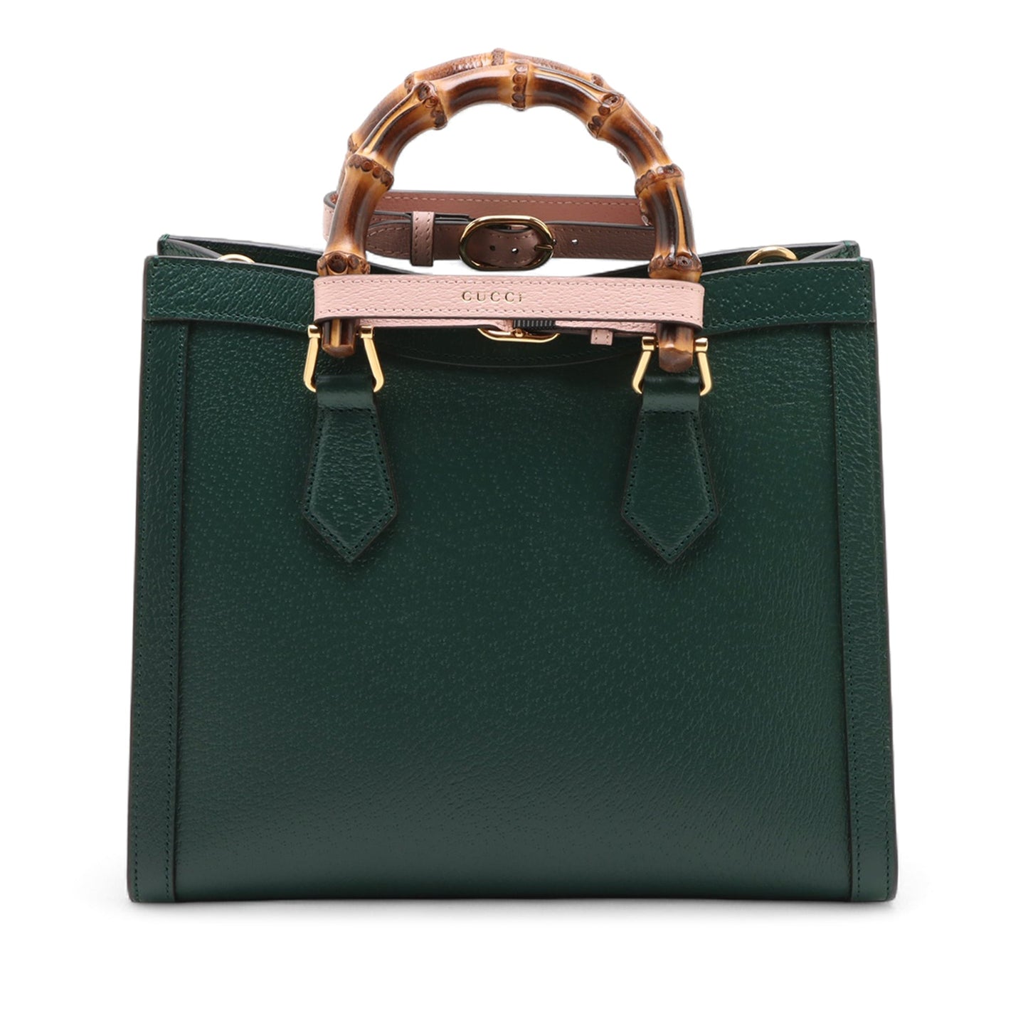 Gucci Small Calfskin Bamboo Diana Satchel