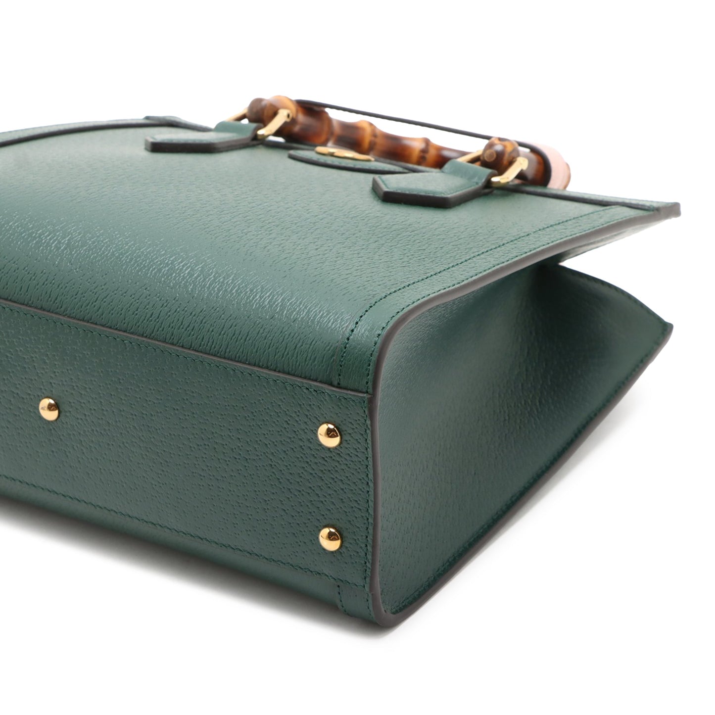 Gucci Small Calfskin Bamboo Diana Satchel