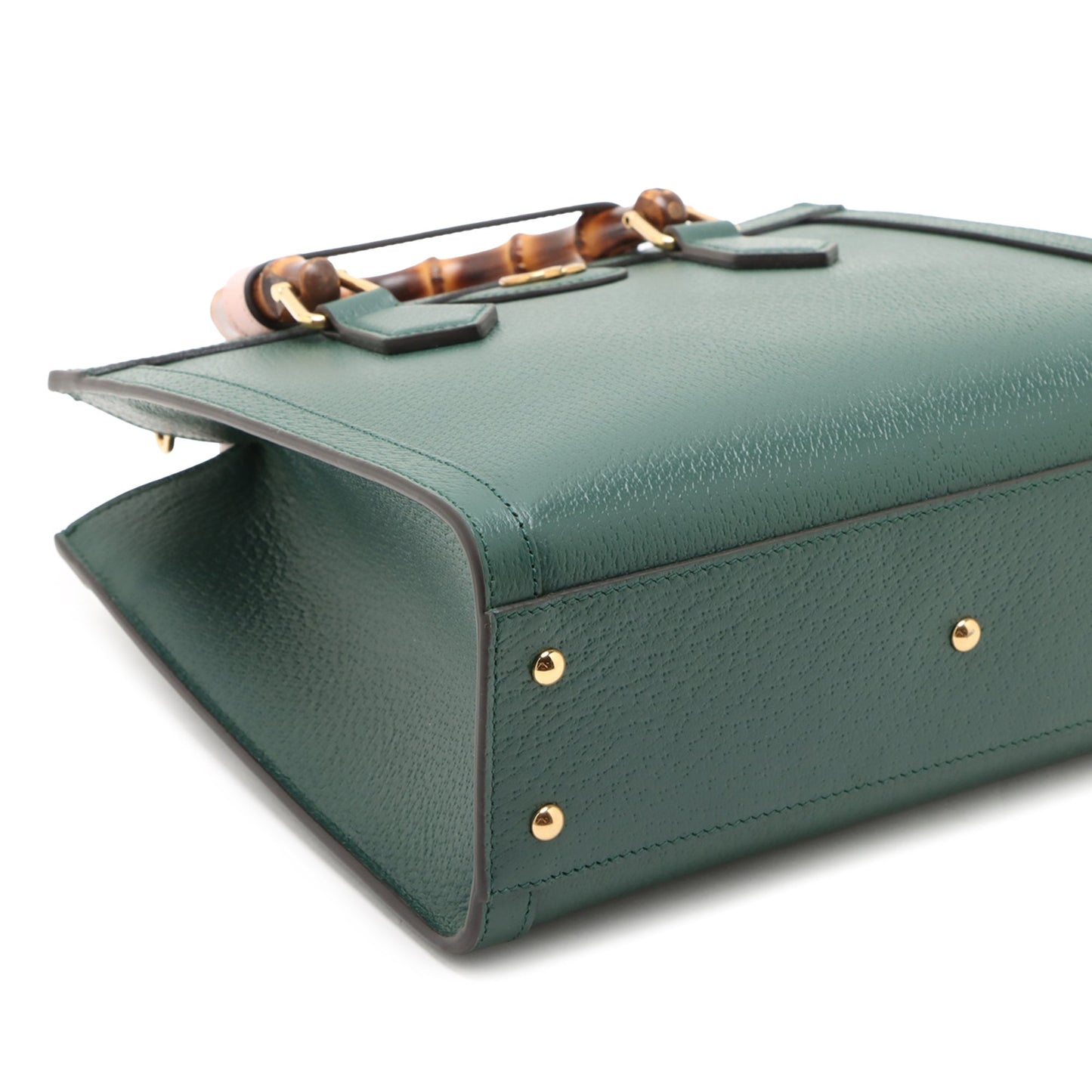 Gucci Small Calfskin Bamboo Diana Satchel