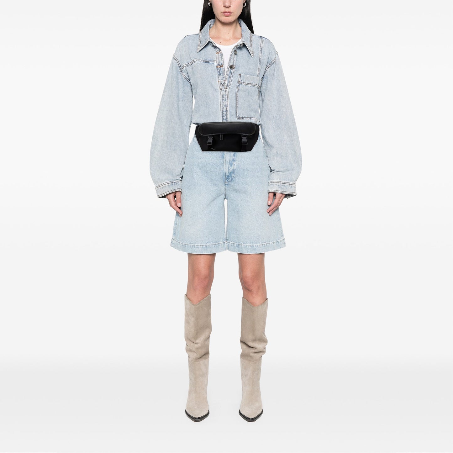 Gucci Canvas Techno Web Belt Bag