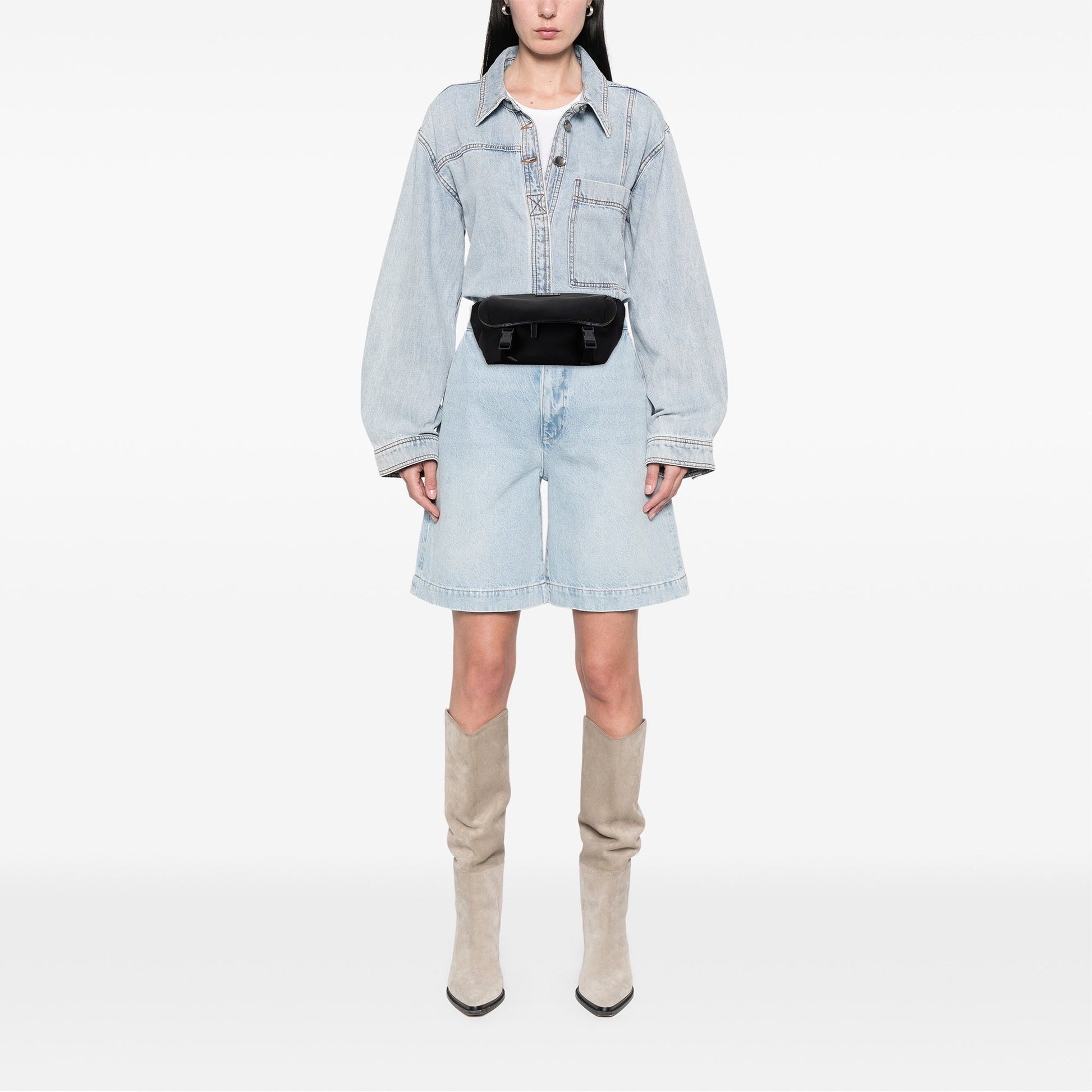 Gucci Canvas Techno Web Belt Bag