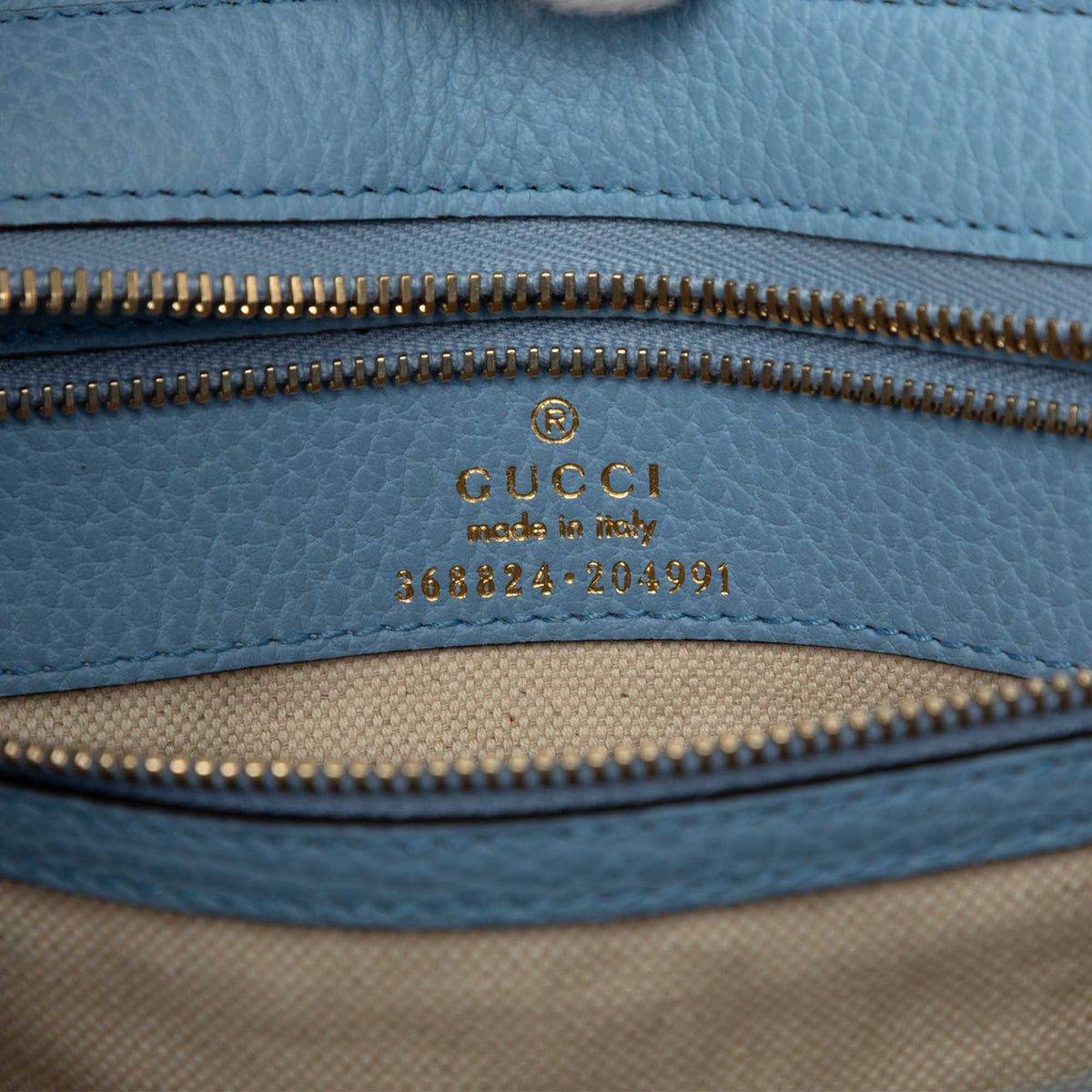 Gucci Leather Swing Convertible Tote