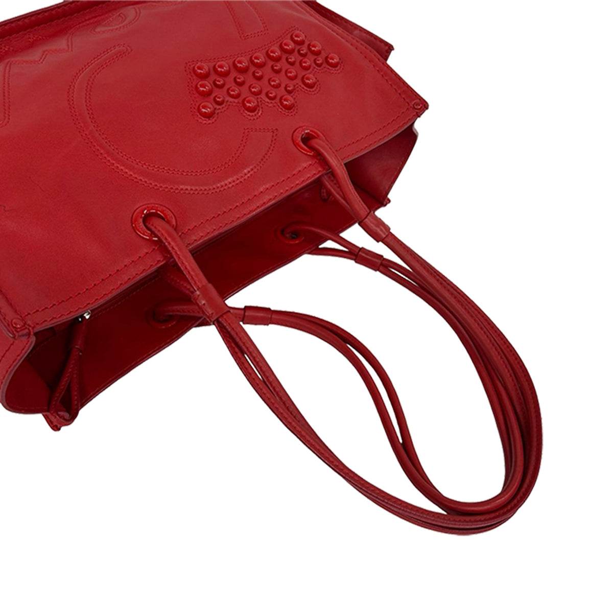 LOEWE Studded Leather Crown Tote