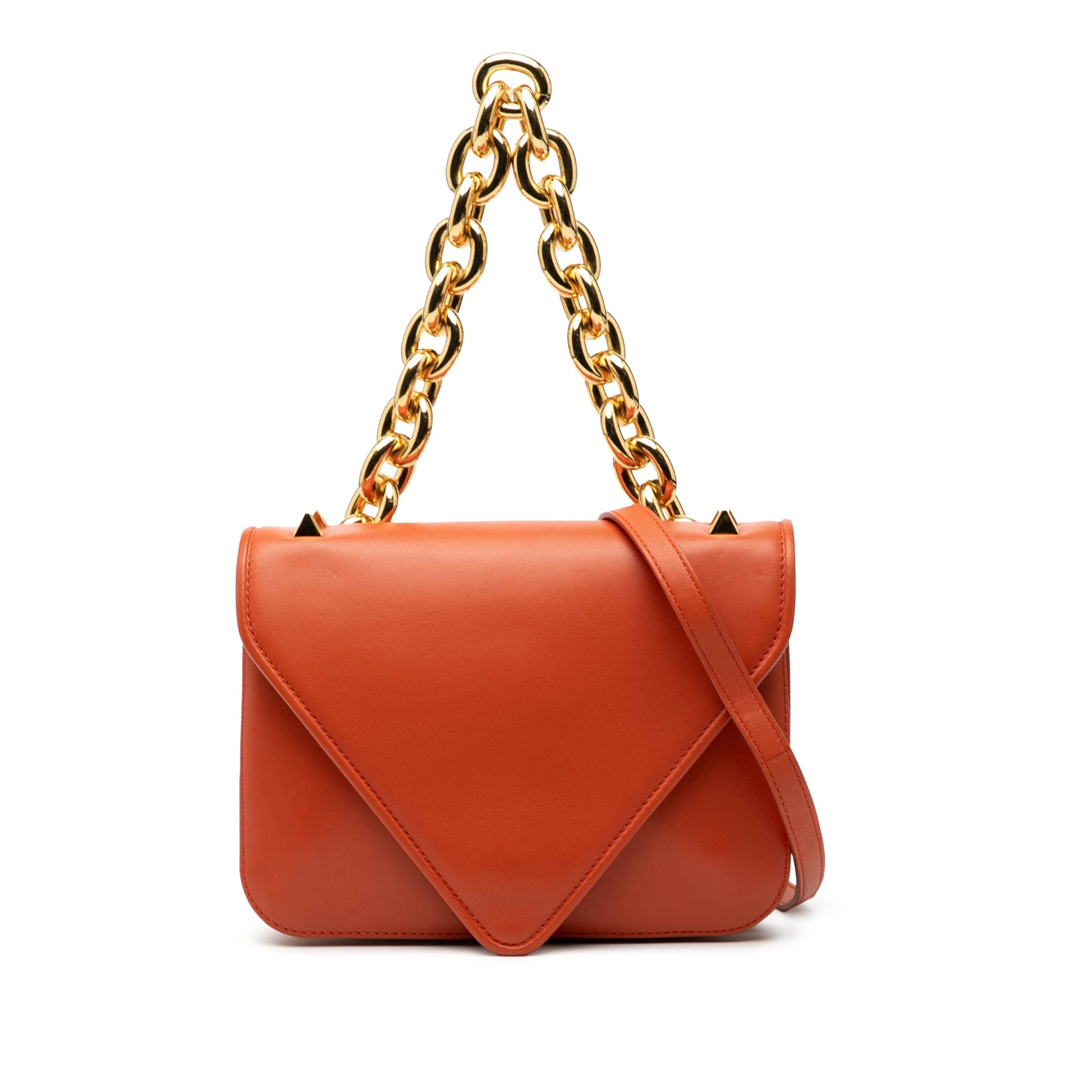 Bottega Veneta Small Leather Mount Envelope Chain Bag