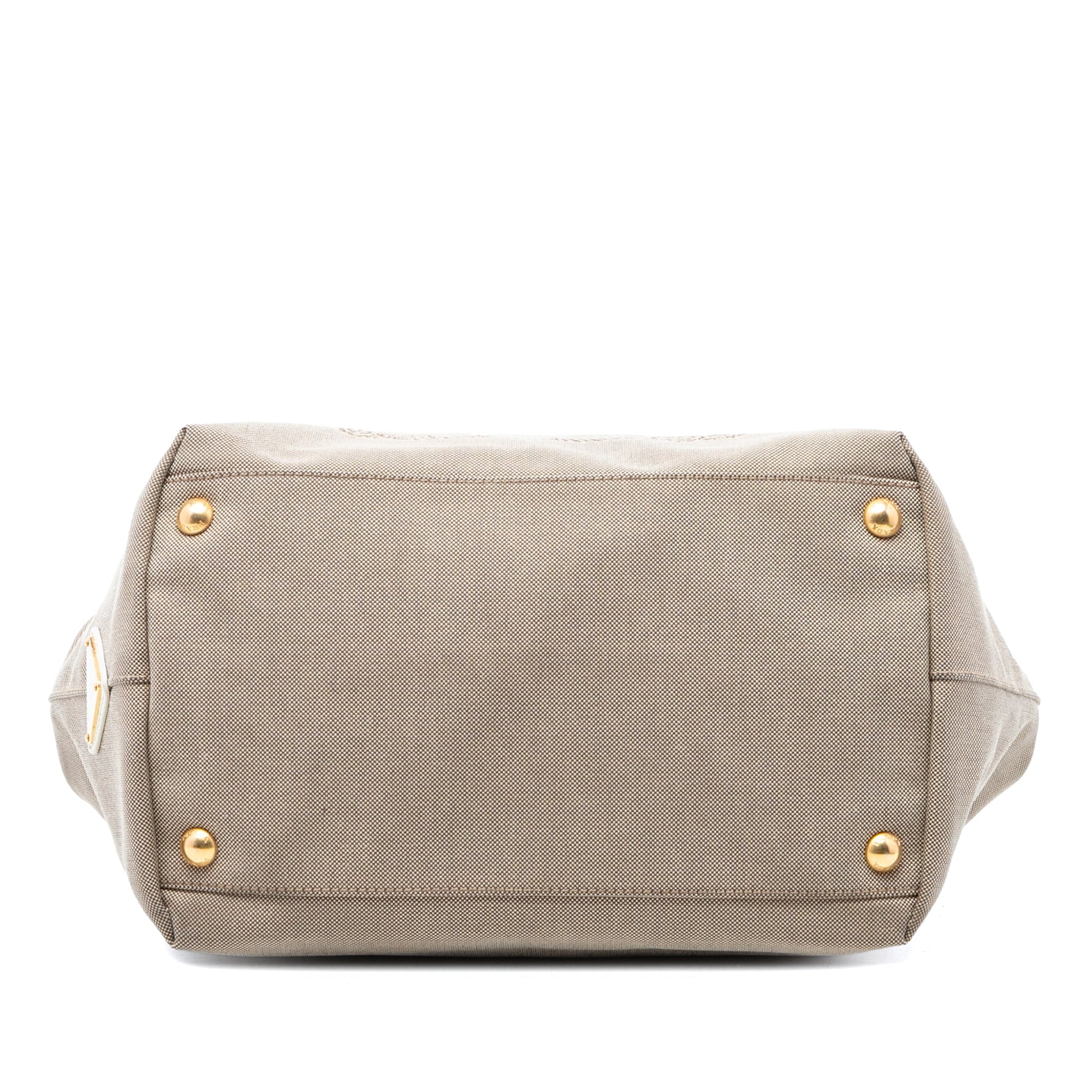 Prada Canvas Canapa Logo Tote