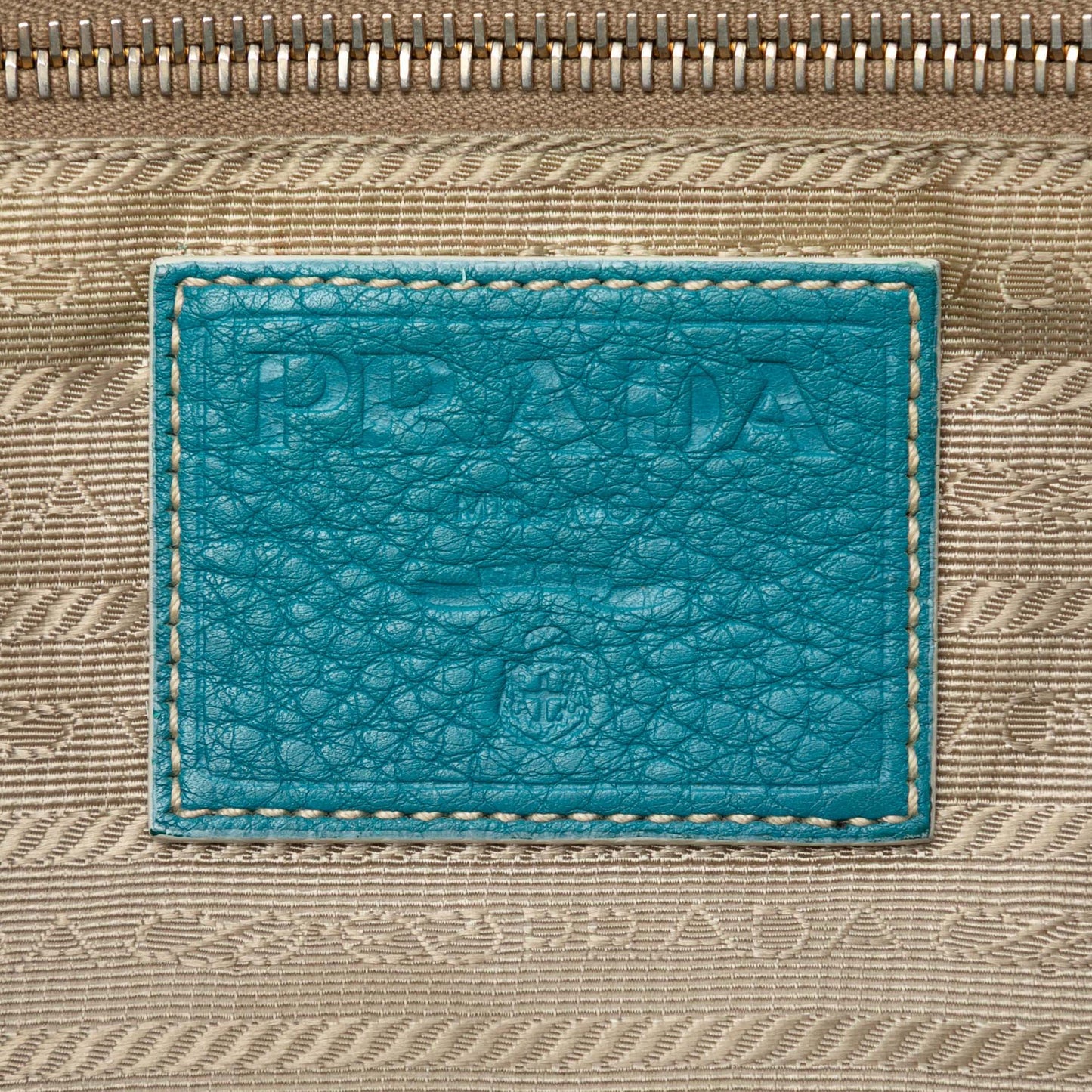 Prada Canvas Canapa Logo Tote