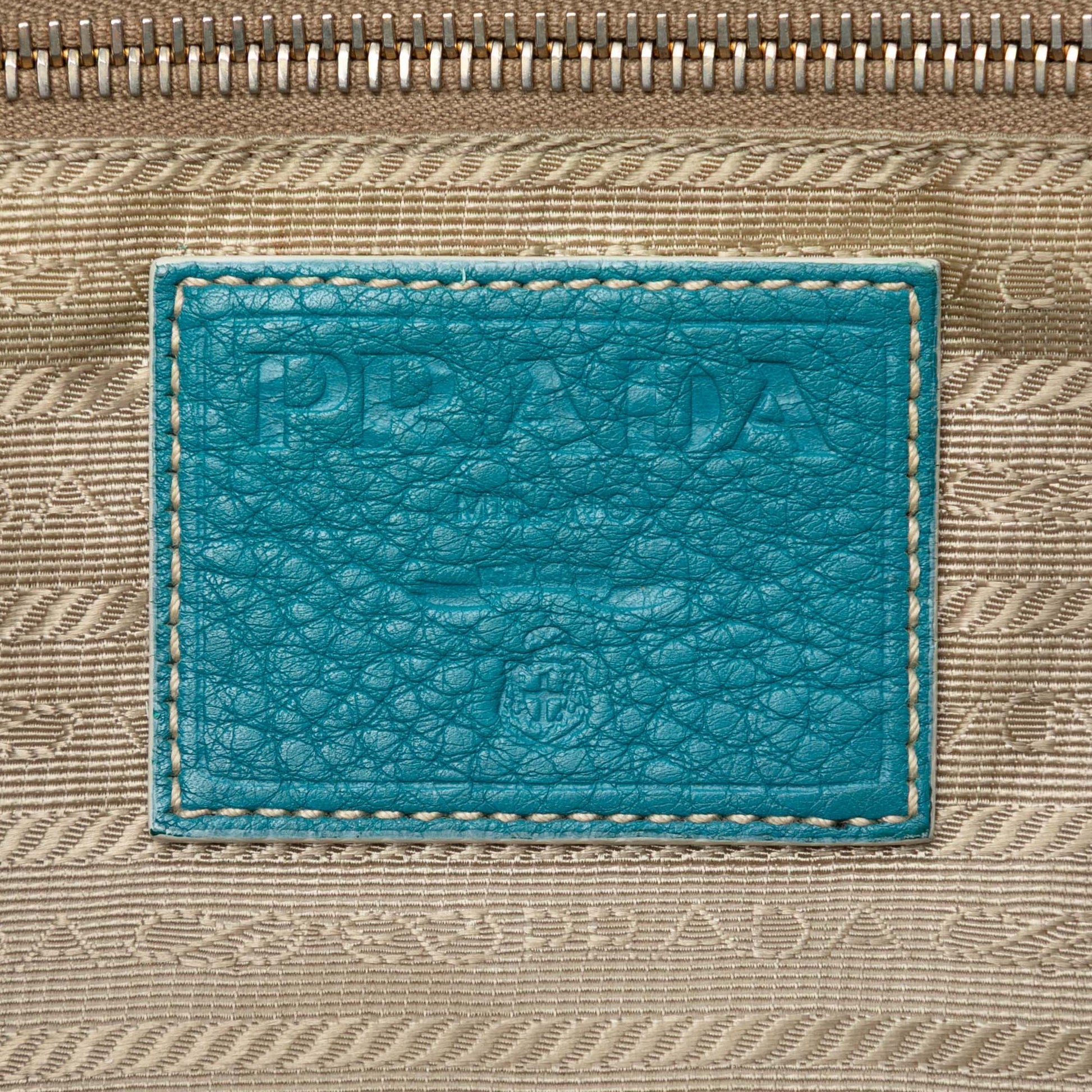Prada Canvas Canapa Logo Tote