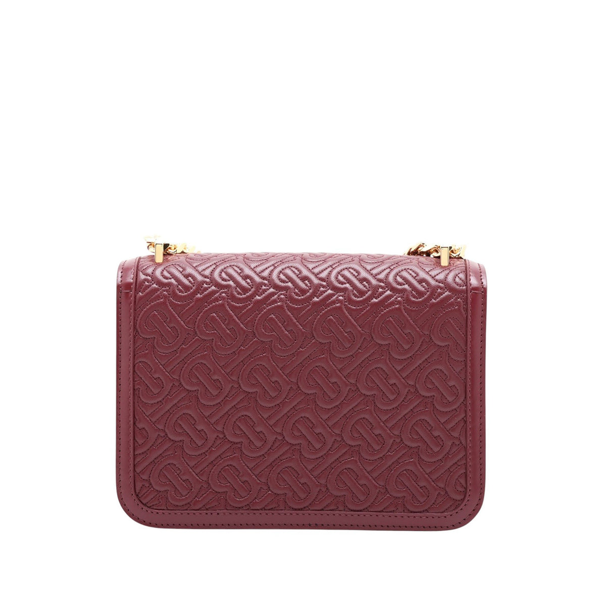 Burberry Quilted Leather TB Chain Crossbody
