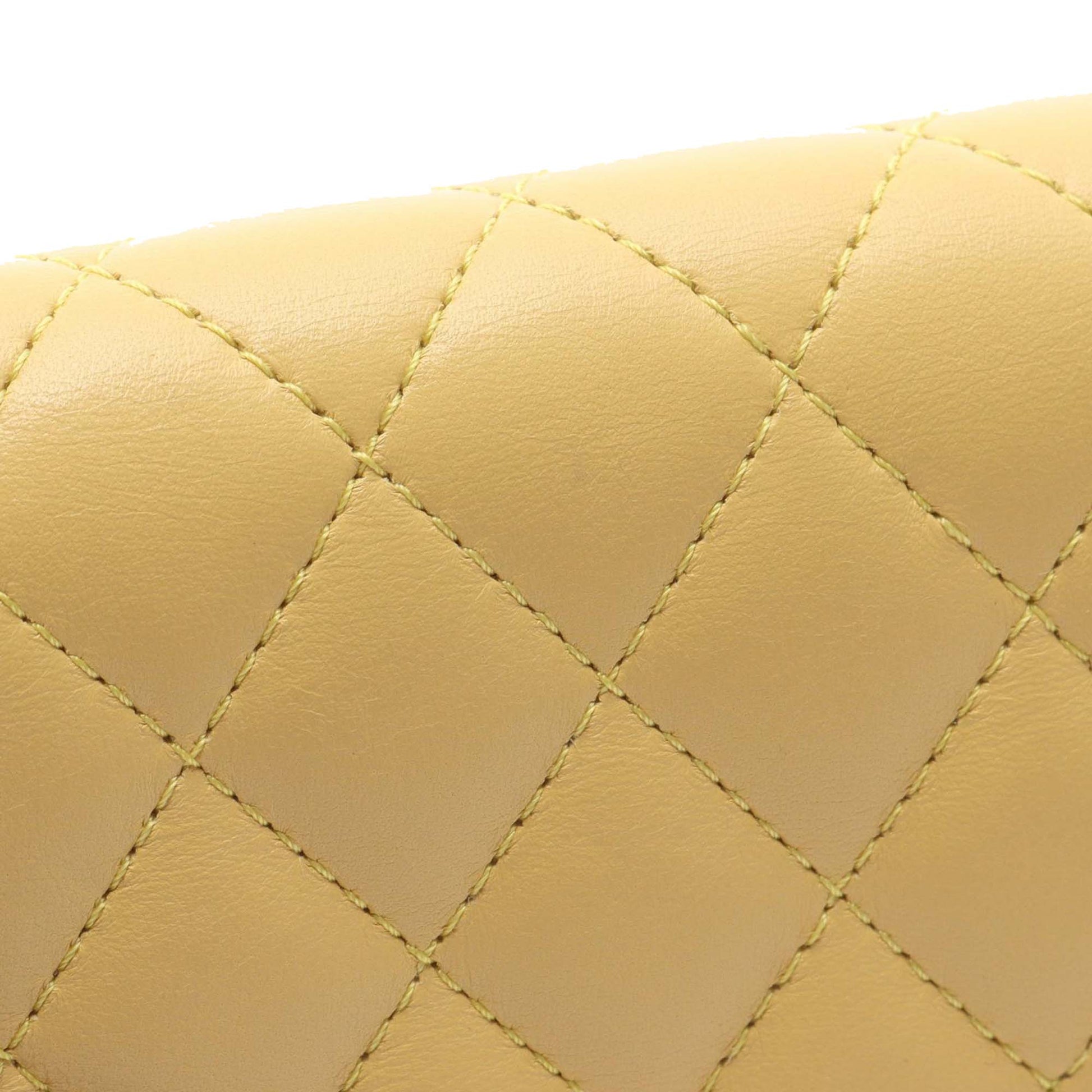 Chanel Quilted Lambskin Side Packs Flap