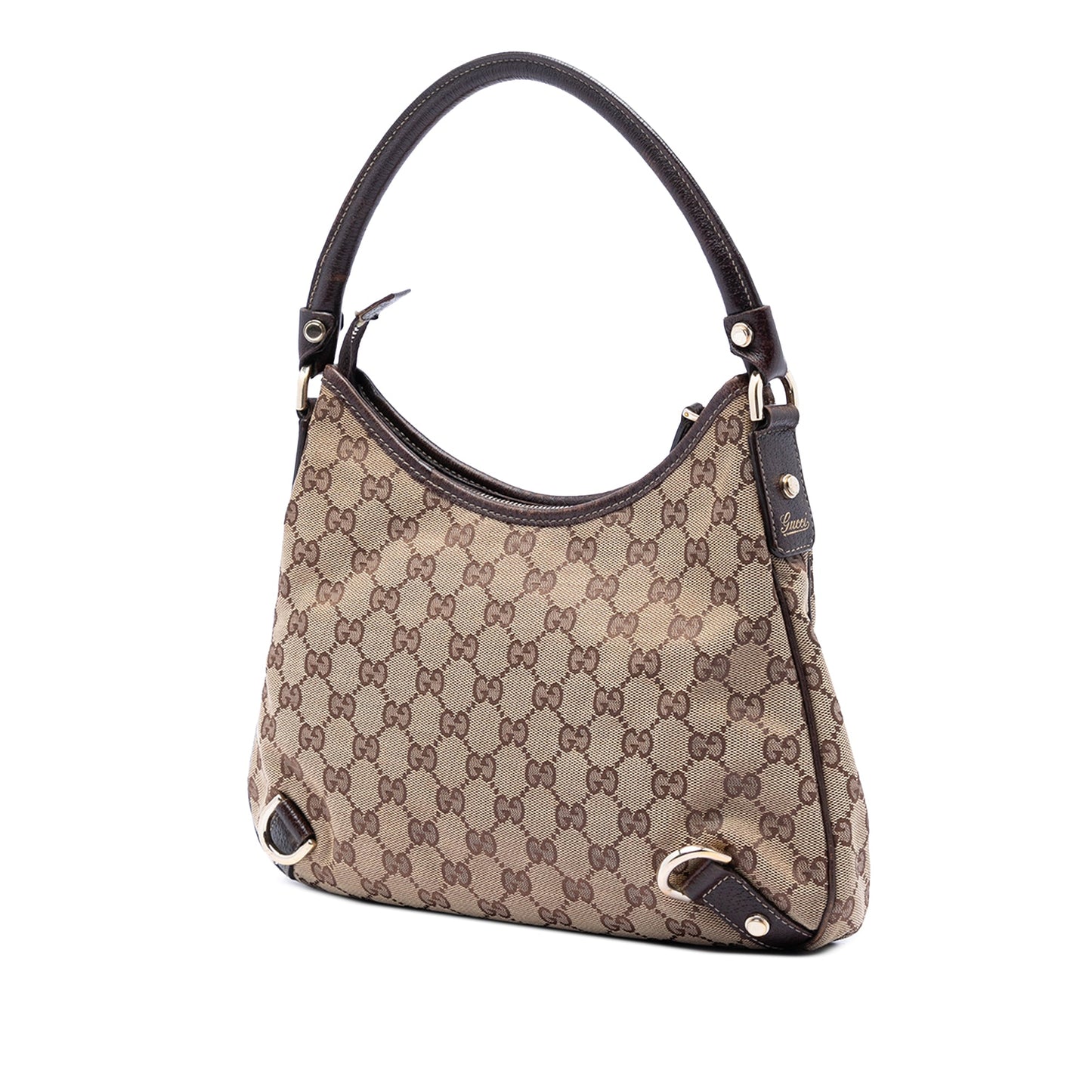 Gucci GG Canvas Abbey D Ring Shoulder Bag