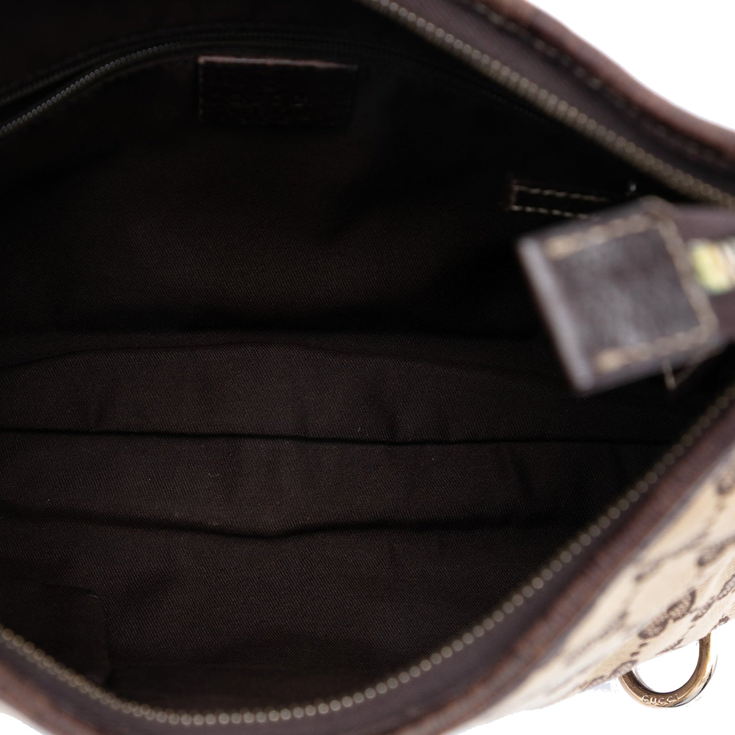 Gucci GG Canvas Abbey D Ring Shoulder Bag