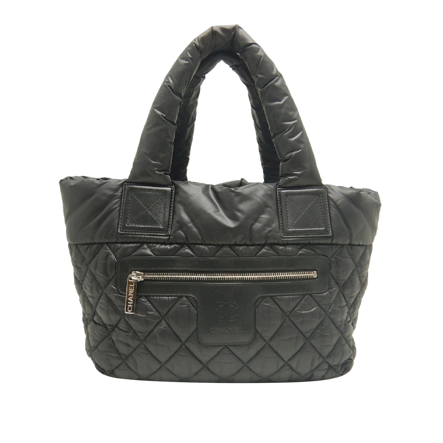 Chanel Small Quilted Nylon Coco Cocoon Tote