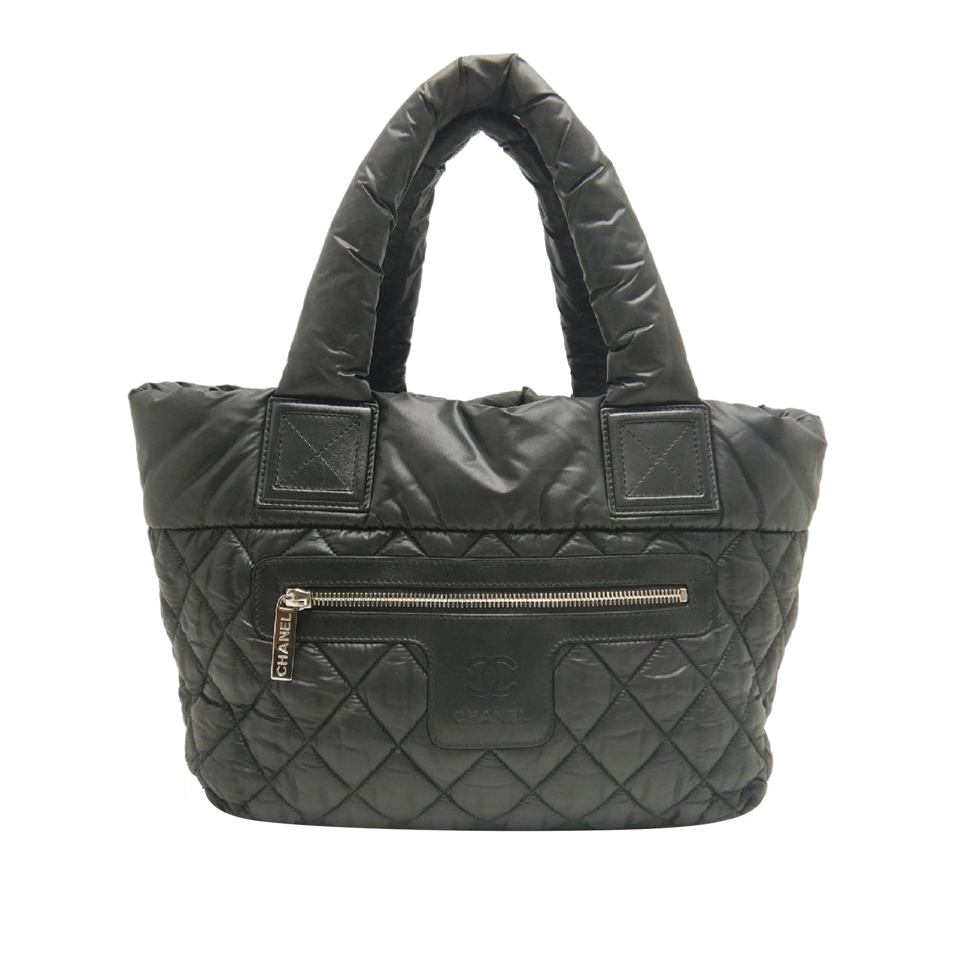 Chanel Small Quilted Nylon Coco Cocoon Tote