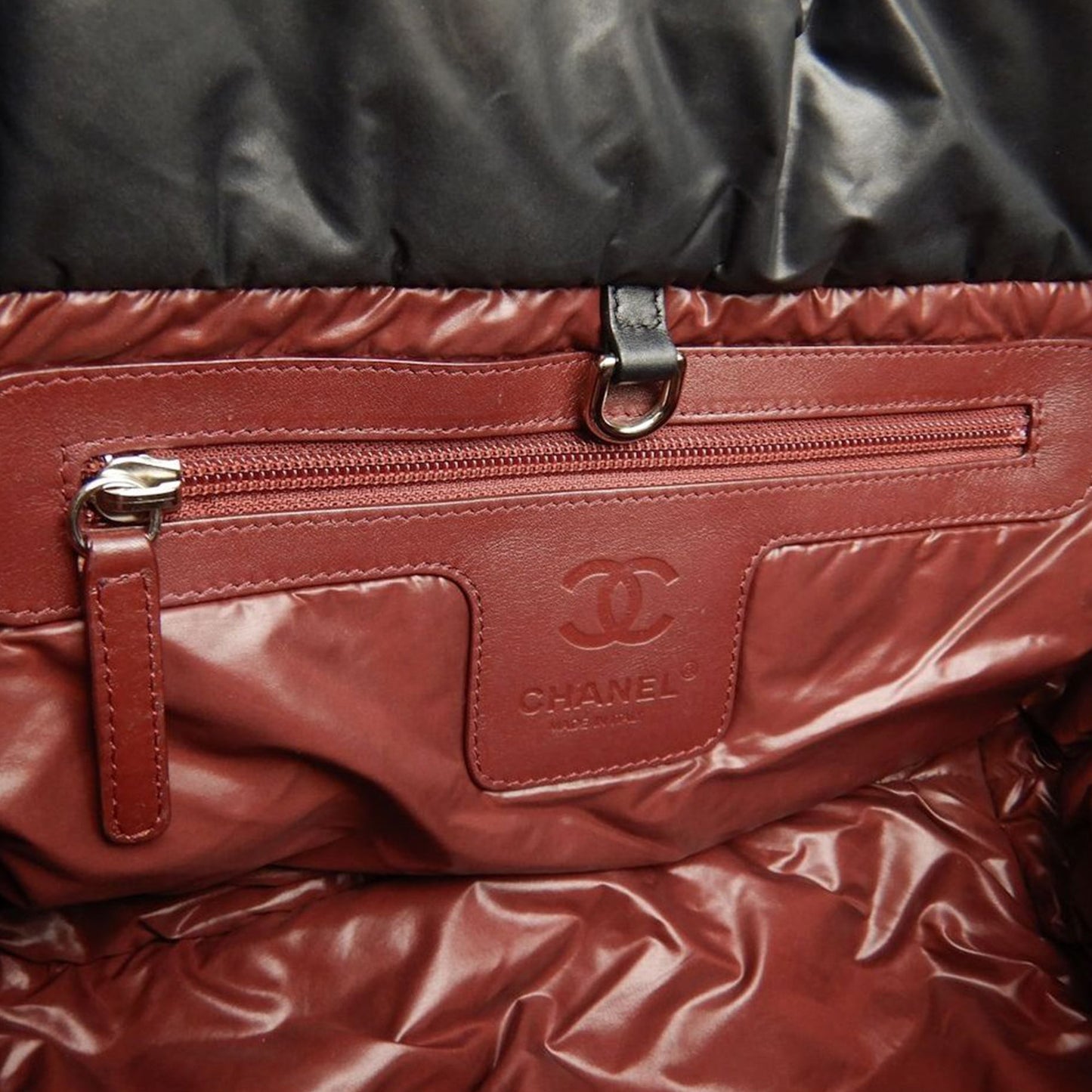 Chanel Small Quilted Nylon Coco Cocoon Tote