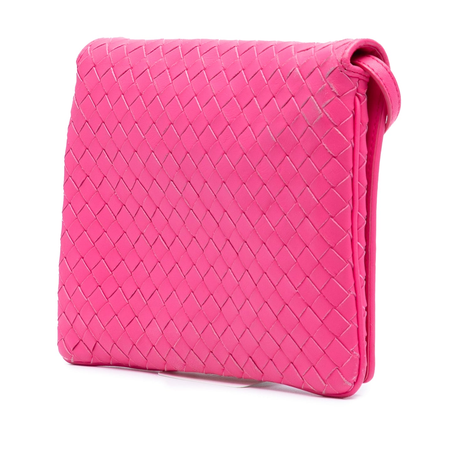 Bottega Veneta Nappa Intrecciato Flap Crossbody