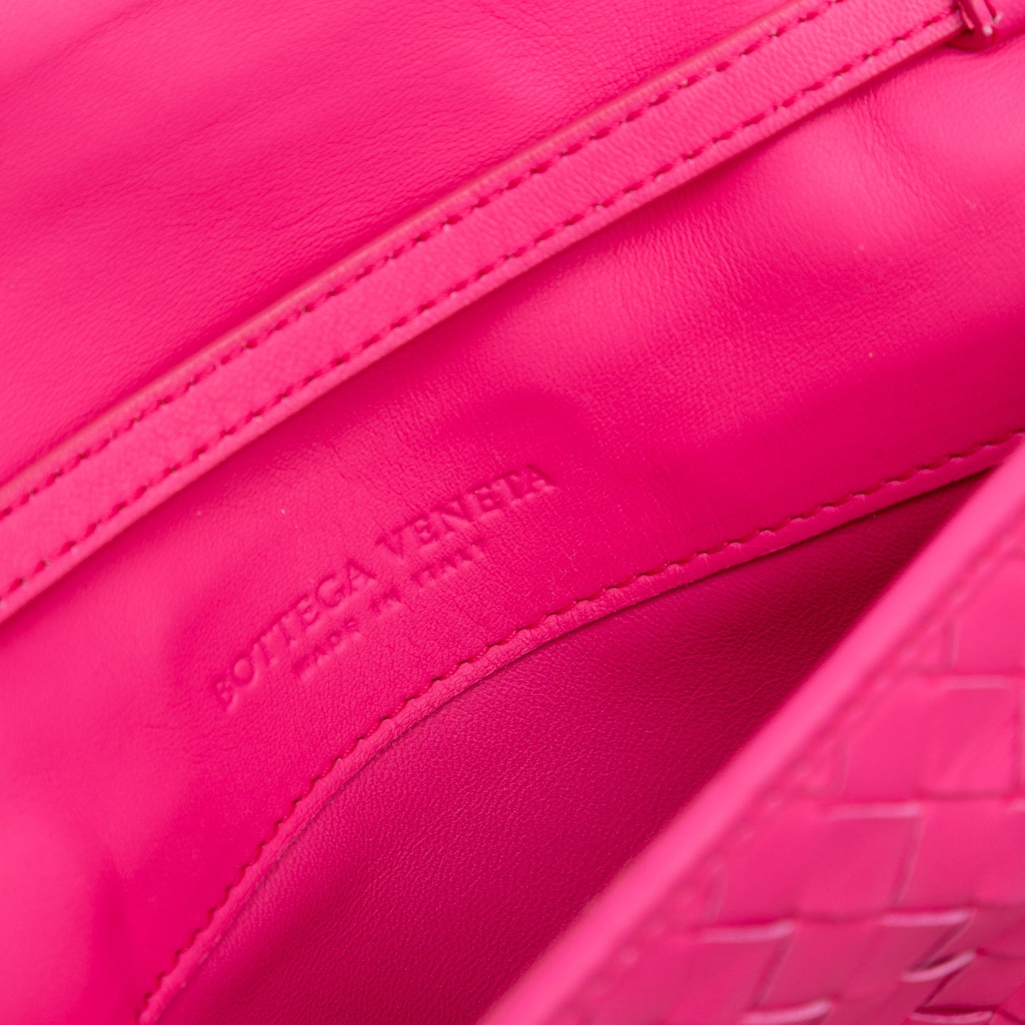 Bottega Veneta Nappa Intrecciato Flap Crossbody