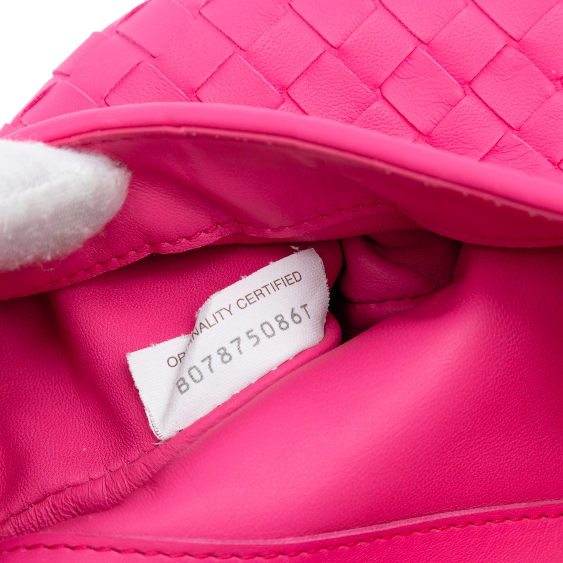 Bottega Veneta Nappa Intrecciato Flap Crossbody