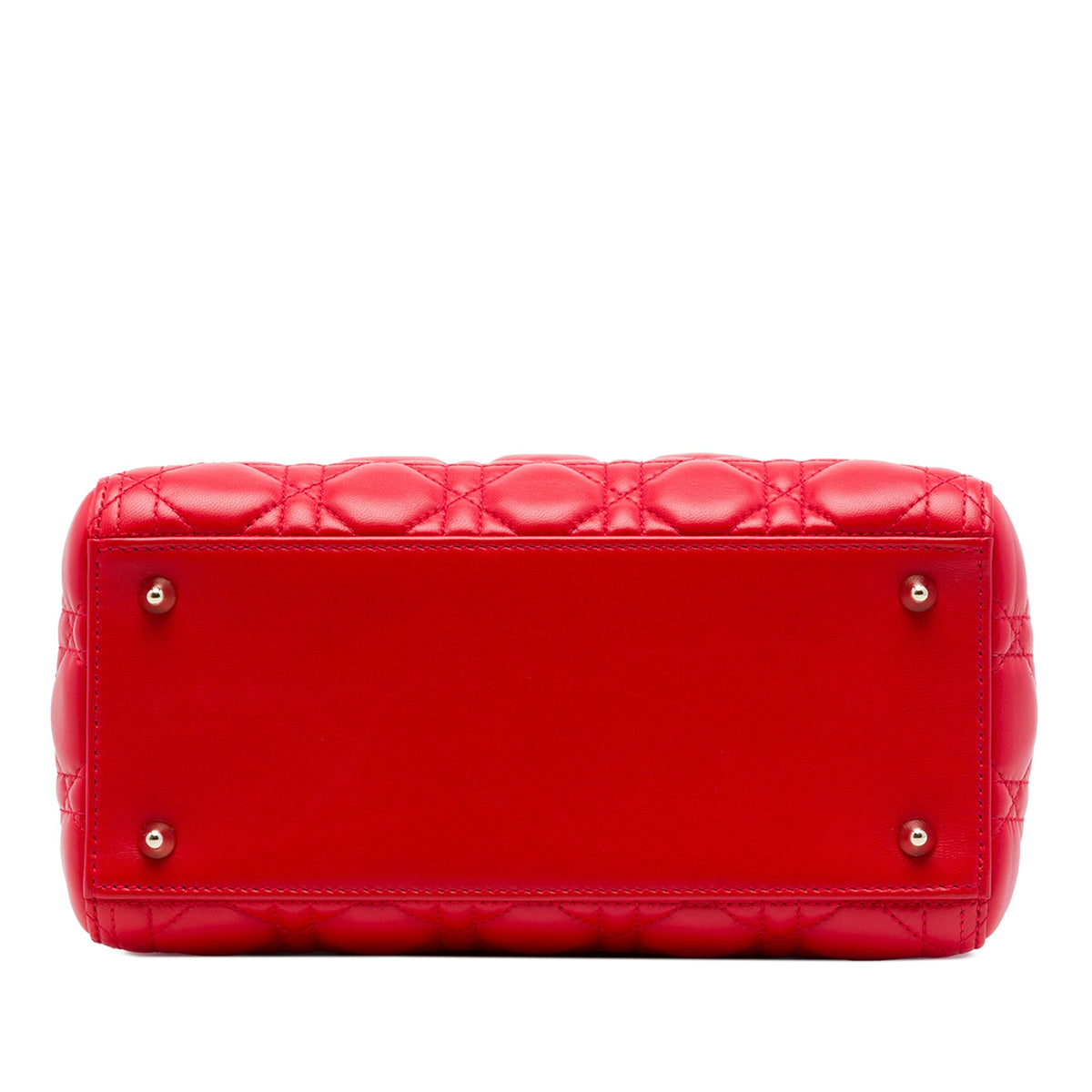 Dior Medium Lambskin Cannage Lady Dior