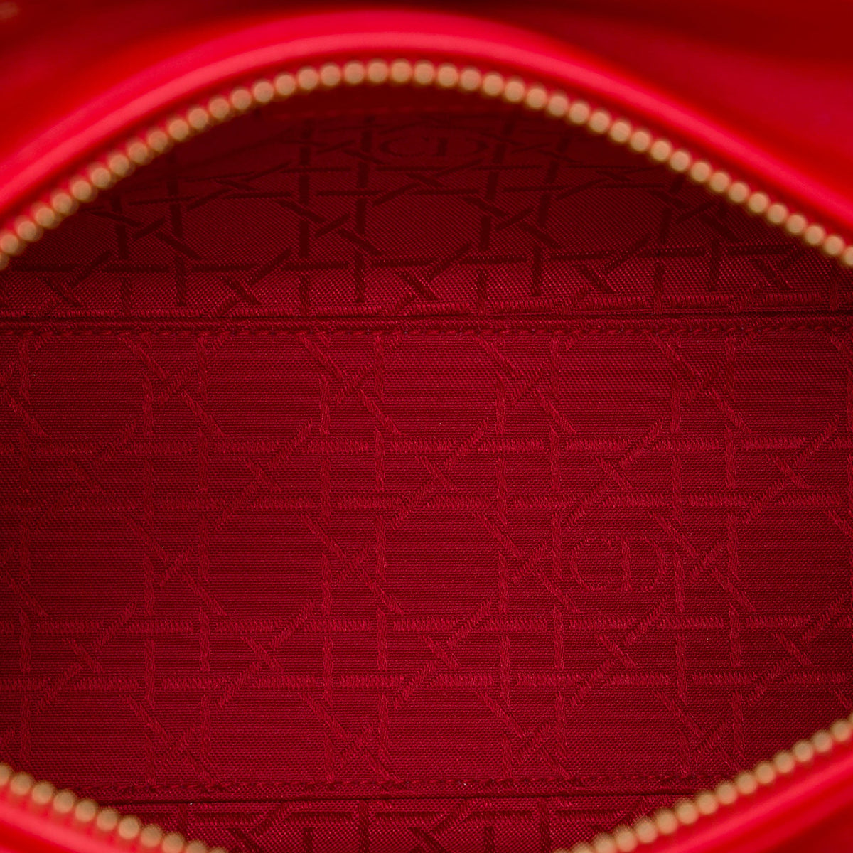 Dior Medium Lambskin Cannage Lady Dior