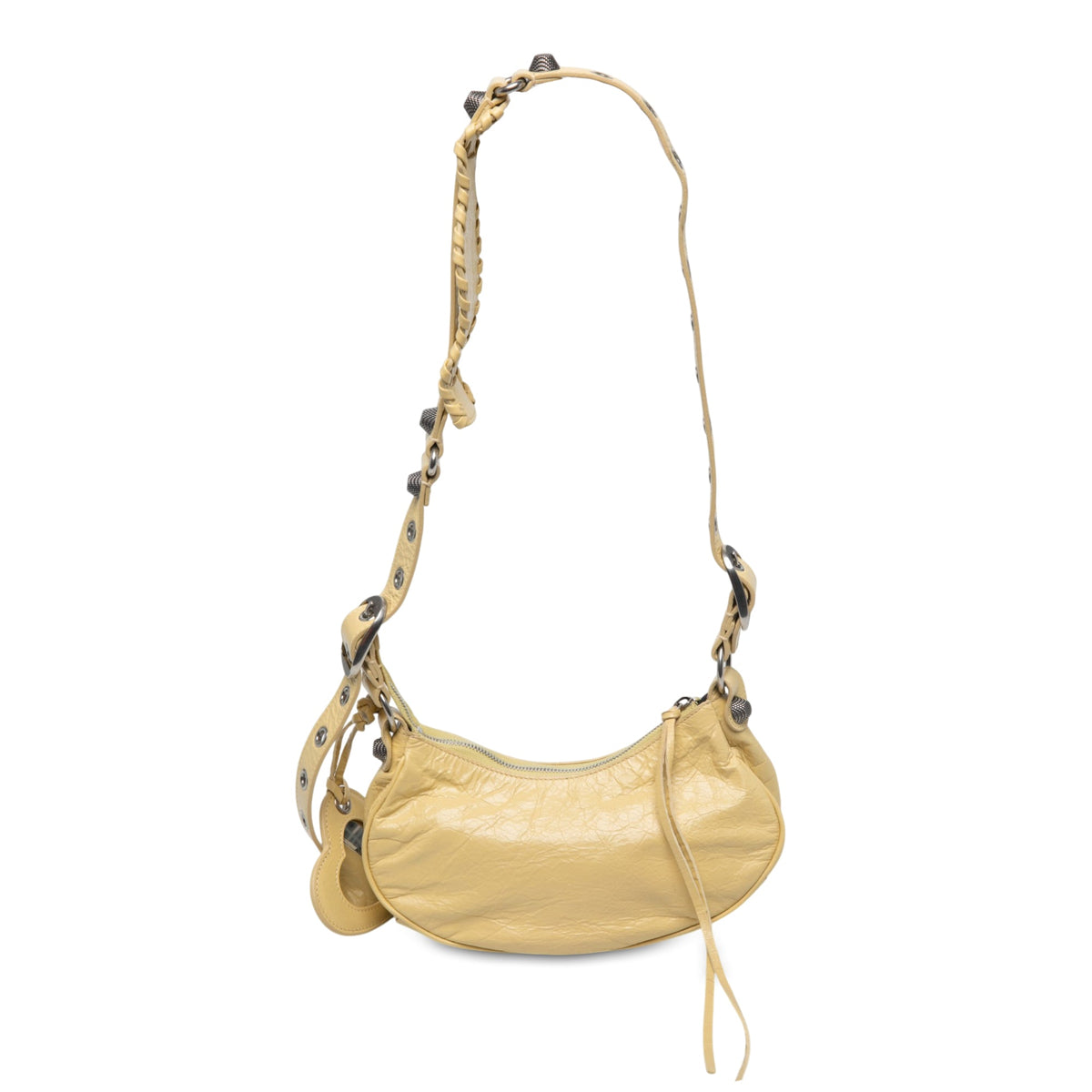 Balenciaga Lambskin Motocross Le Cagole XS — Yellow
