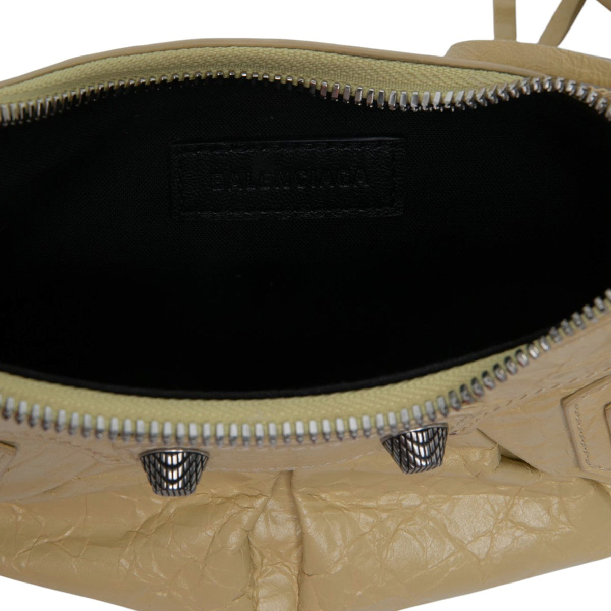 Balenciaga Lambskin Motocross Le Cagole XS — Yellow