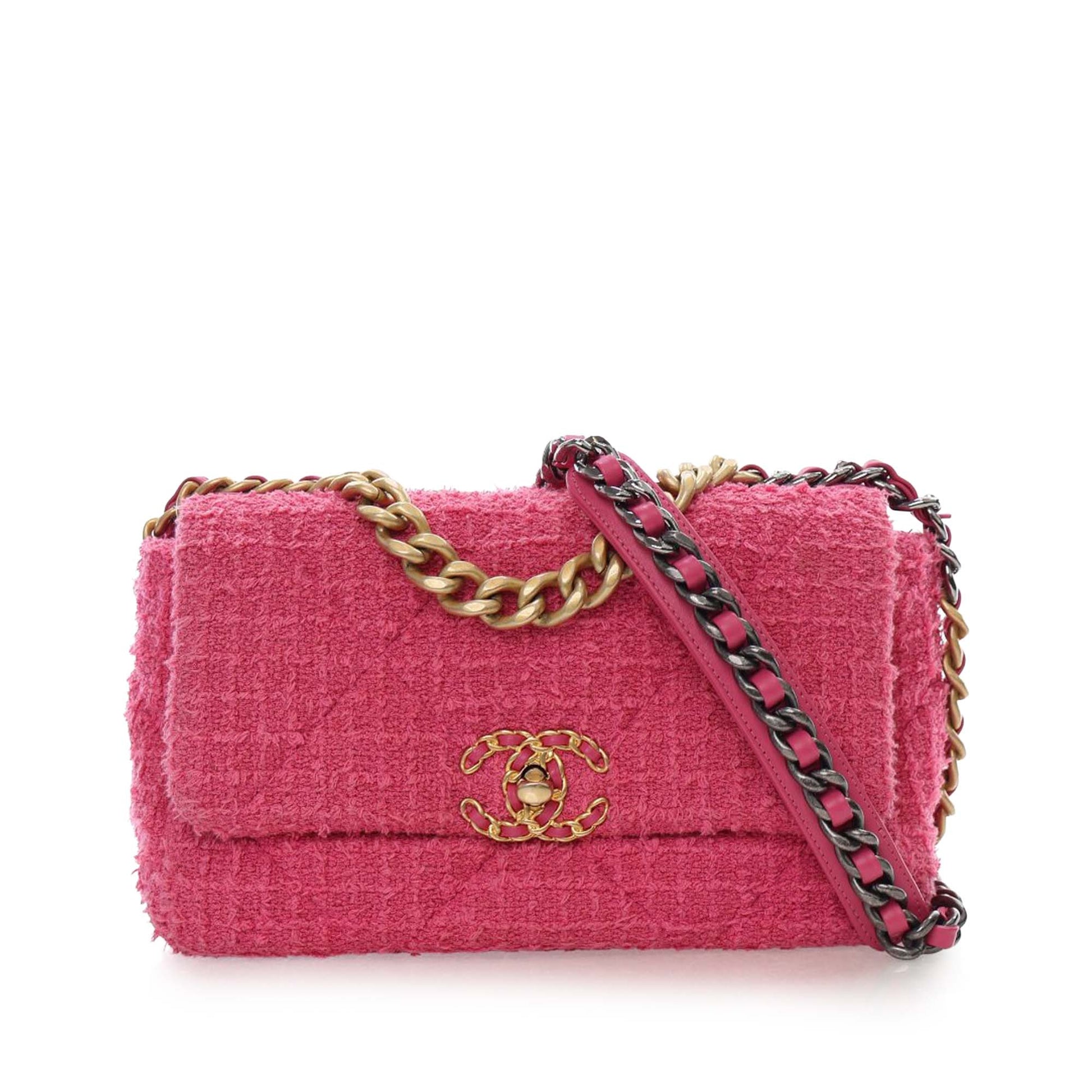 Chanel Medium Tweed 19 Flap