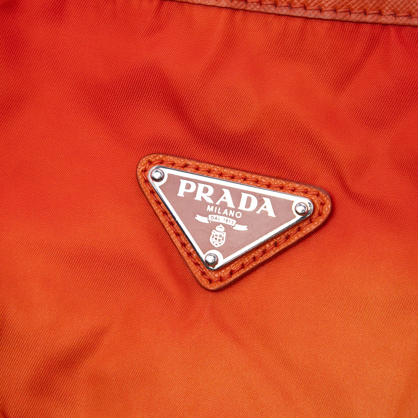 Prada Limited Edition Saffiano Trimmed Tessuto Garden City Tote