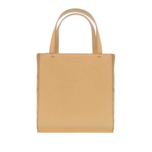 Burberry Calfskin and Suede Stitch Handbag
