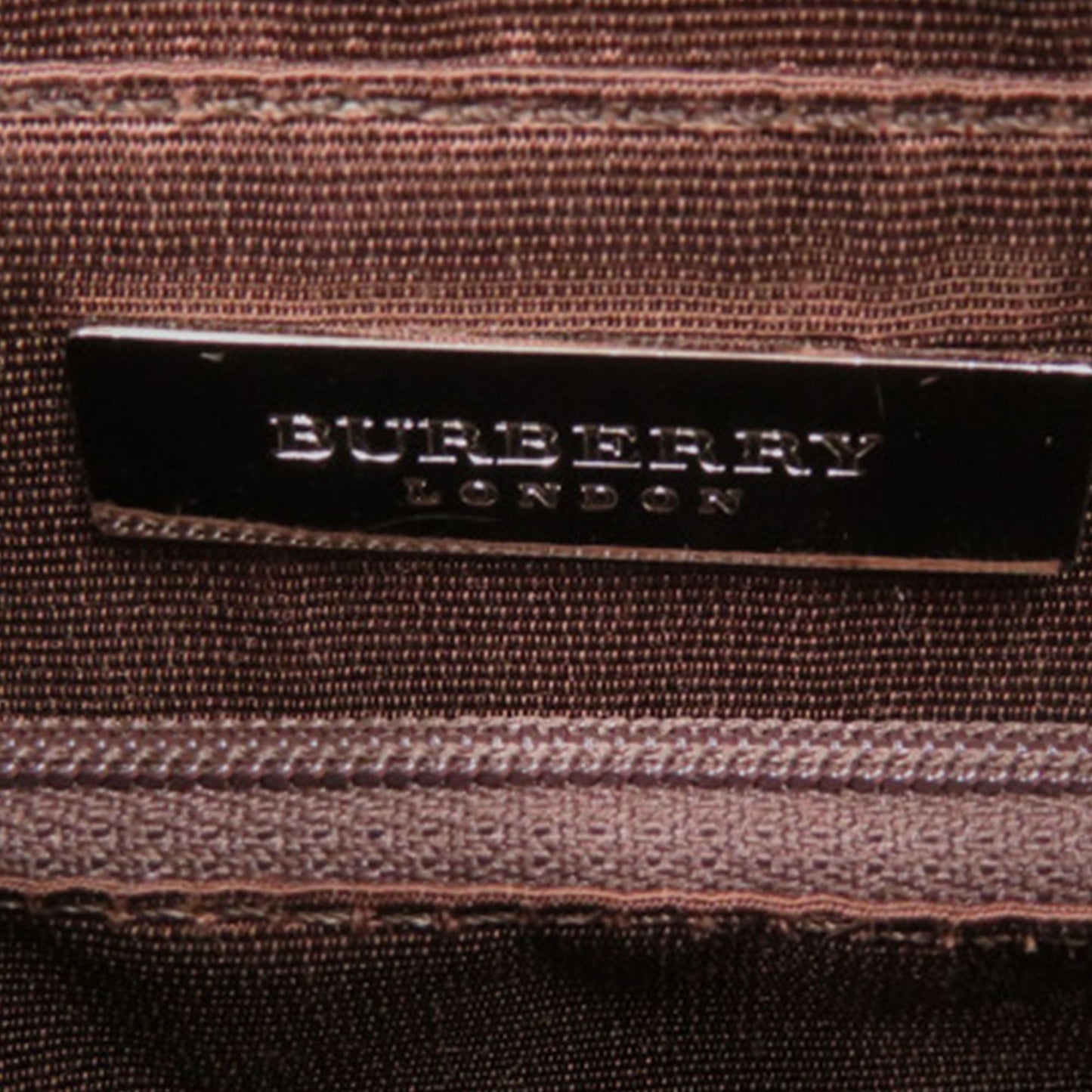 Burberry Calfskin and Suede Stitch Handbag
