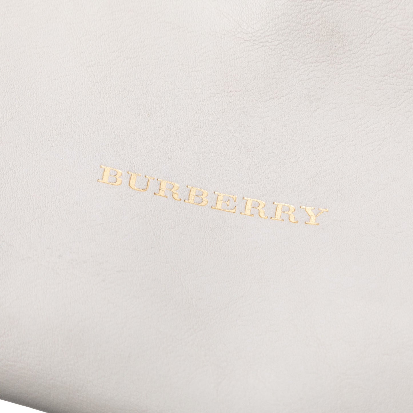 Burberry Medium Leather and House Check Banner Satchel