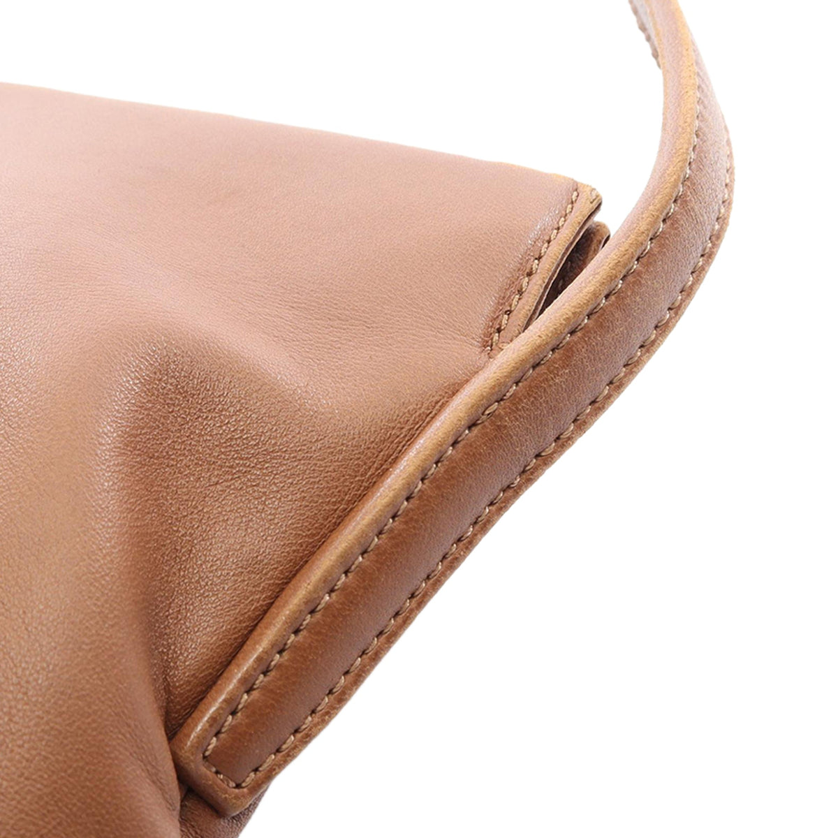 LOEWE Nappa Anagram Crossbody — Brown