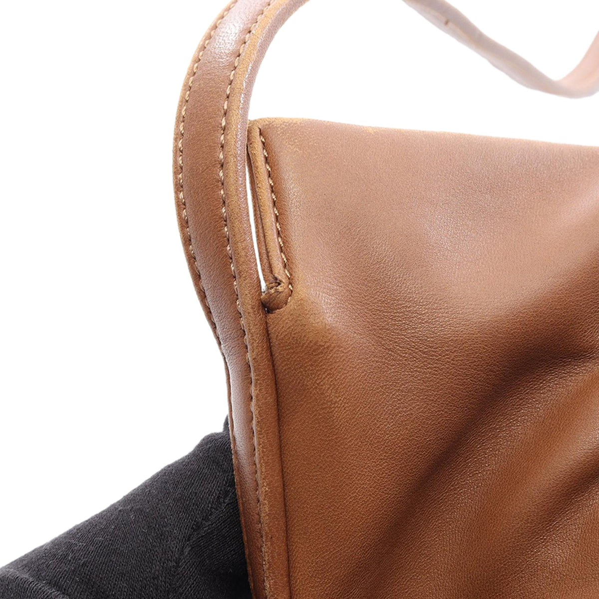 LOEWE Nappa Anagram Crossbody — Brown