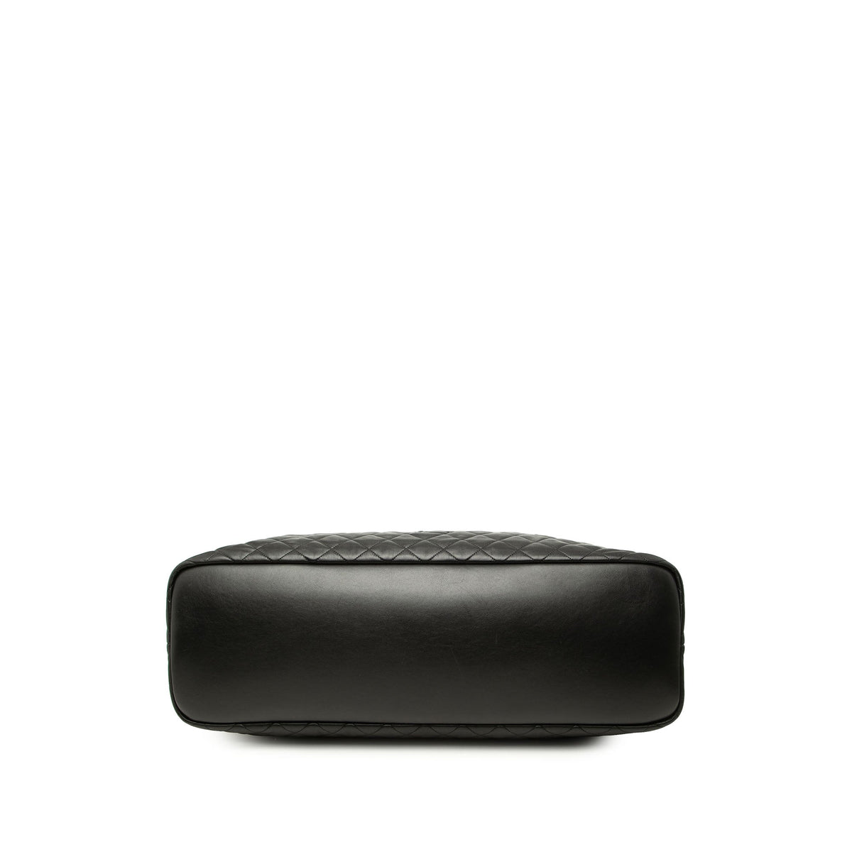 Saint Laurent Quilted Calfskin Monogram ES Giant Travel Bag — Black