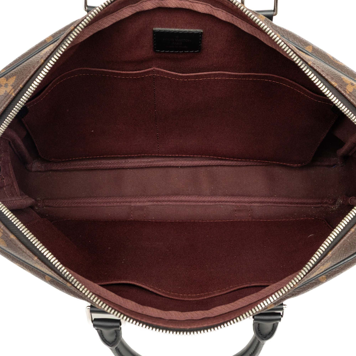Louis Vuitton Monogram Macassar Porte Documents Jour