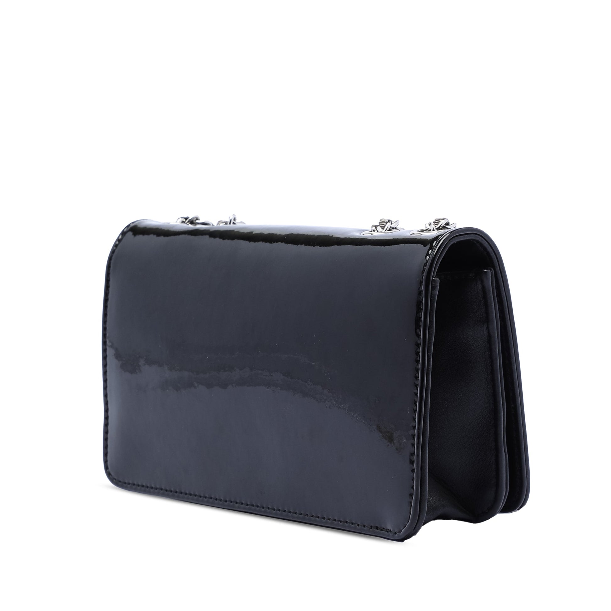 Chanel CC Patent Lipstick Flap