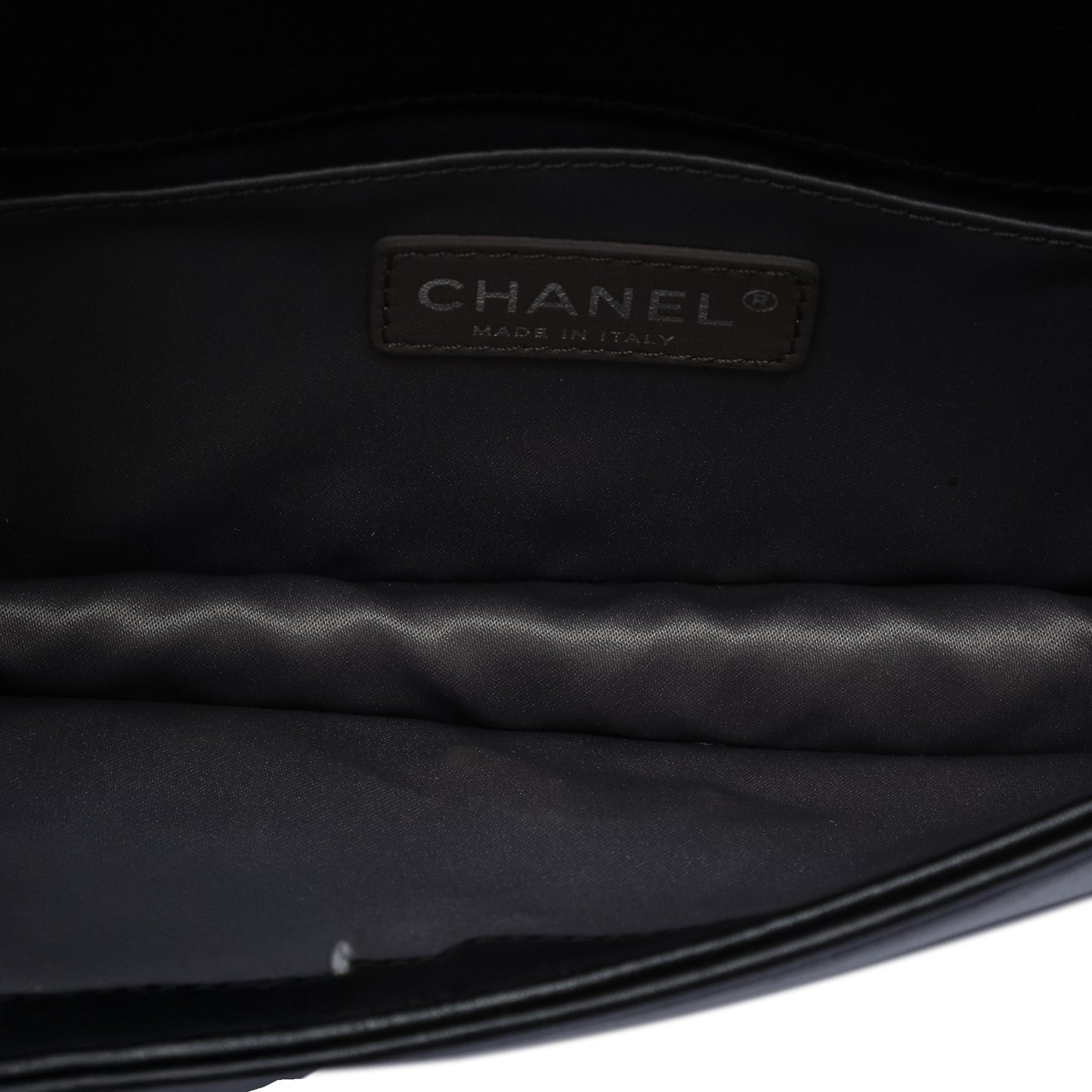 Chanel CC Patent Lipstick Flap