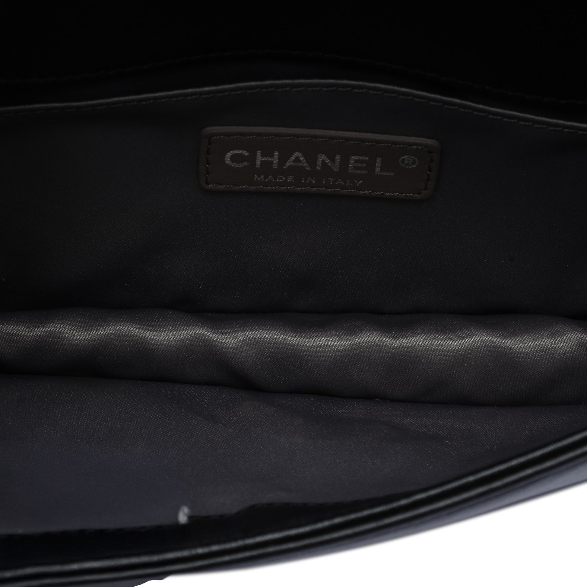 Chanel CC Patent Lipstick Flap