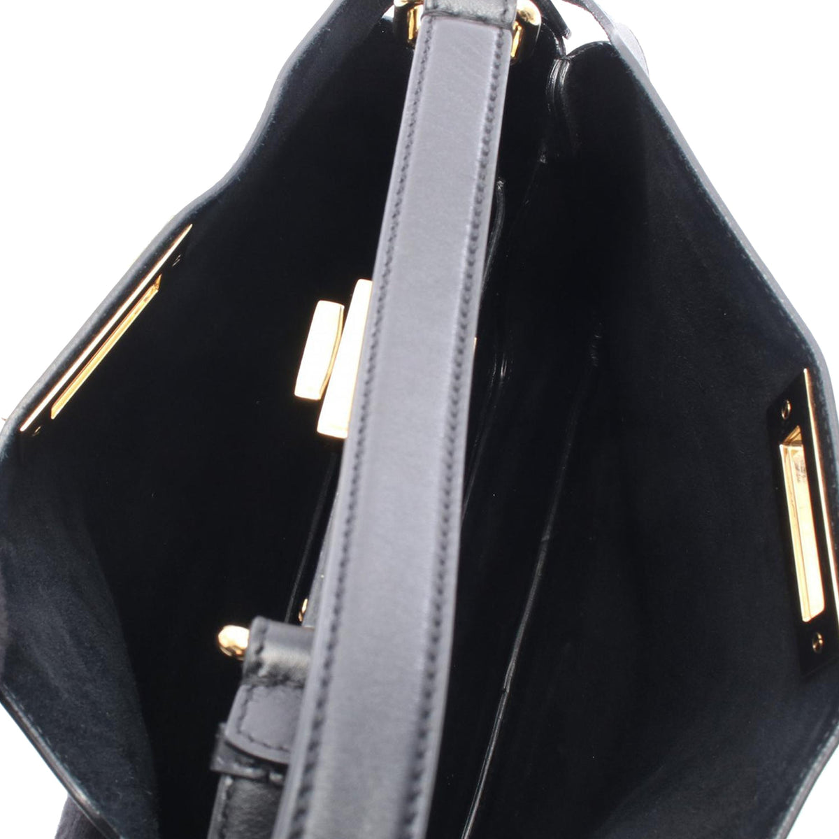 Fendi Medium Leather Iconic Essentially Peekaboo