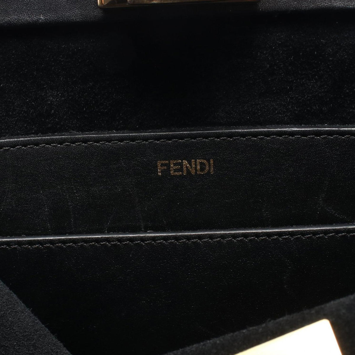 Fendi Medium Leather Iconic Essentially Peekaboo