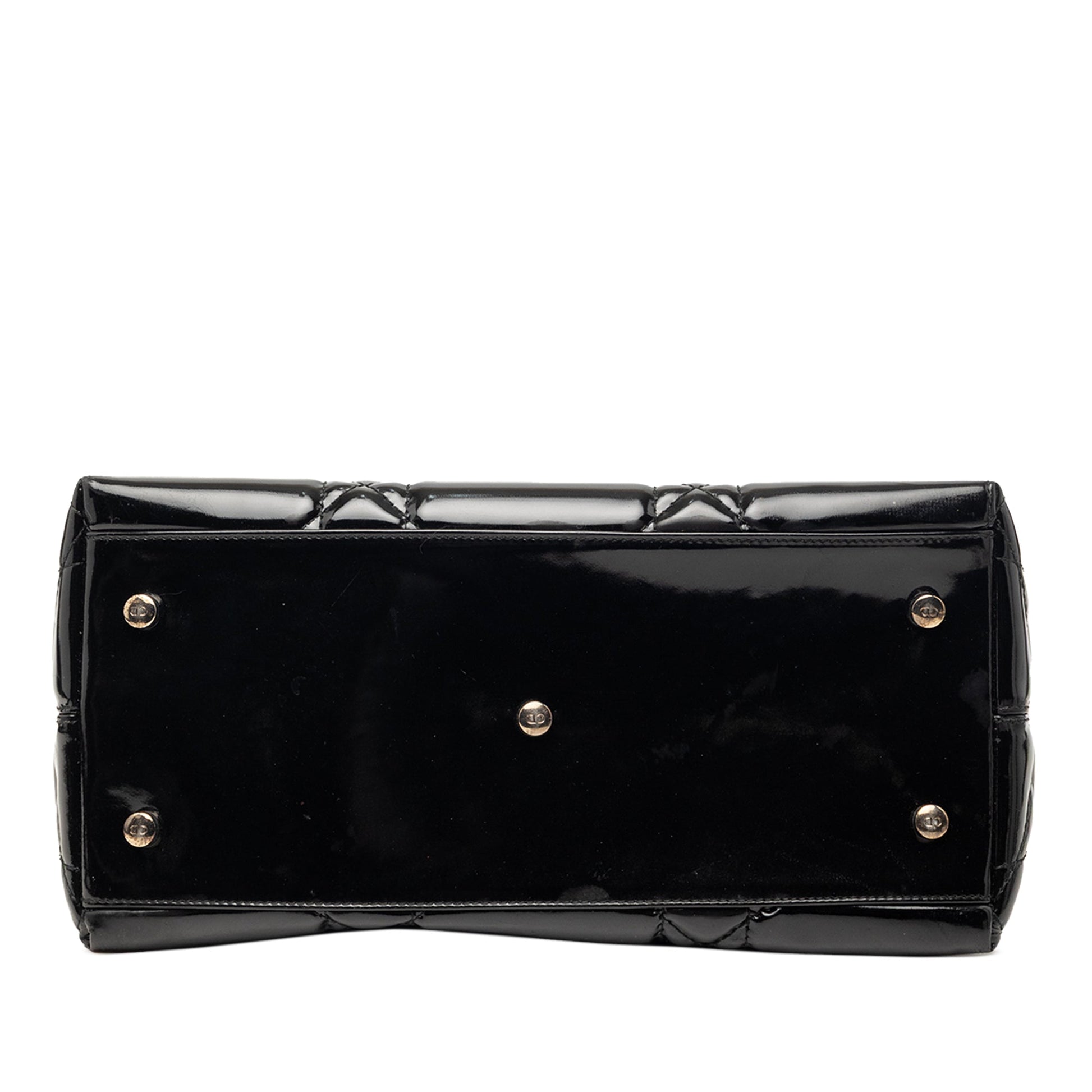 Medium Patent Cannage Polochon Granville Satchel
