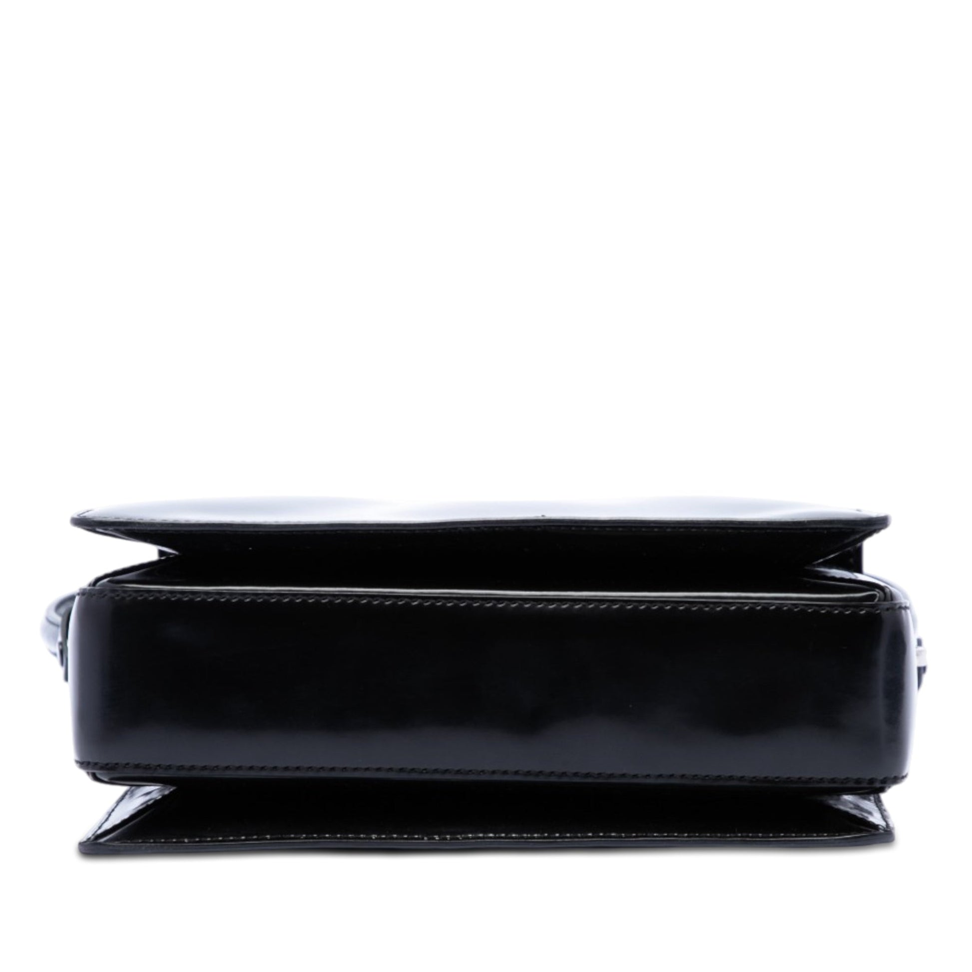 Prada Patent Leather Turnlock Satchel