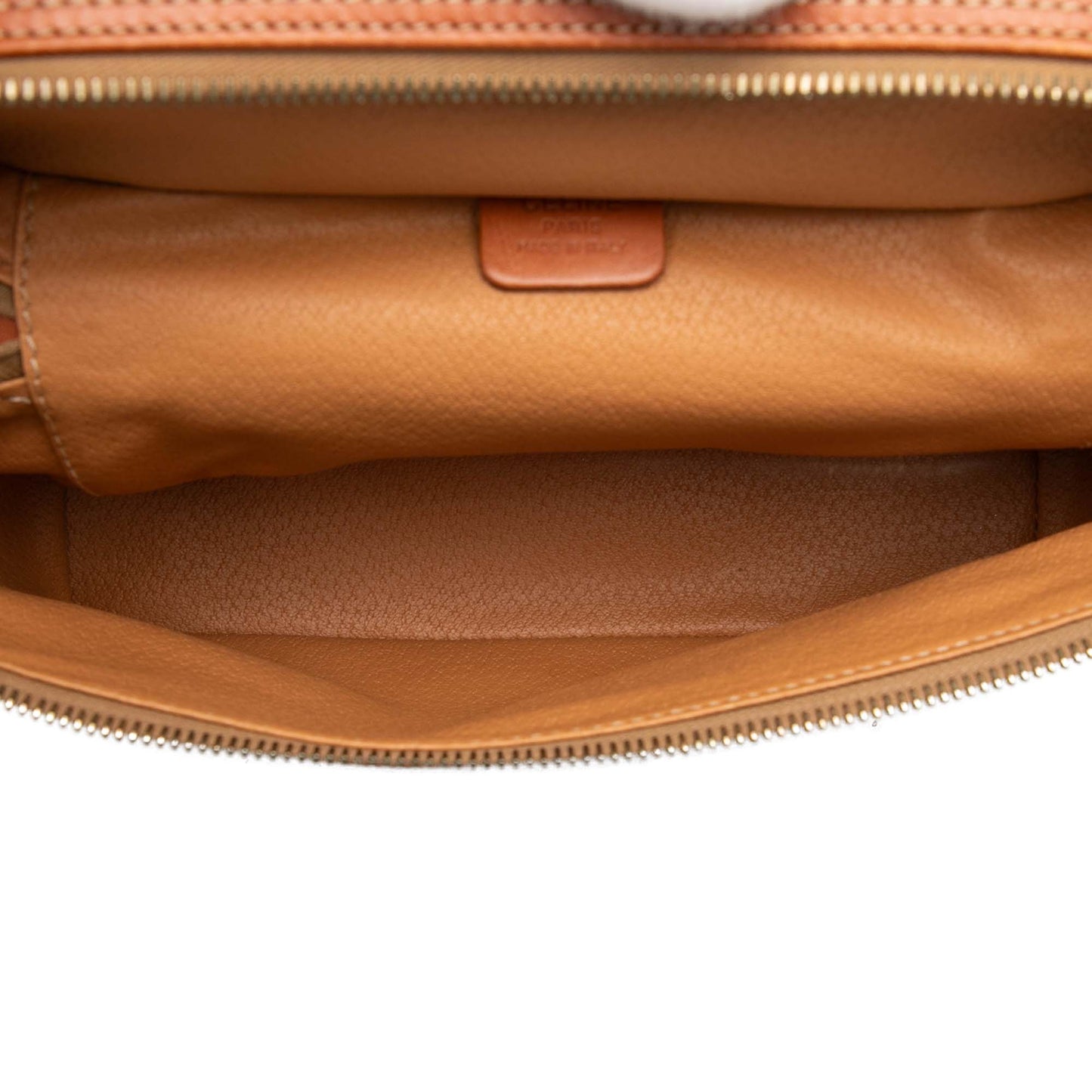 Celine Macadam Coated Canvas Vanity Bag